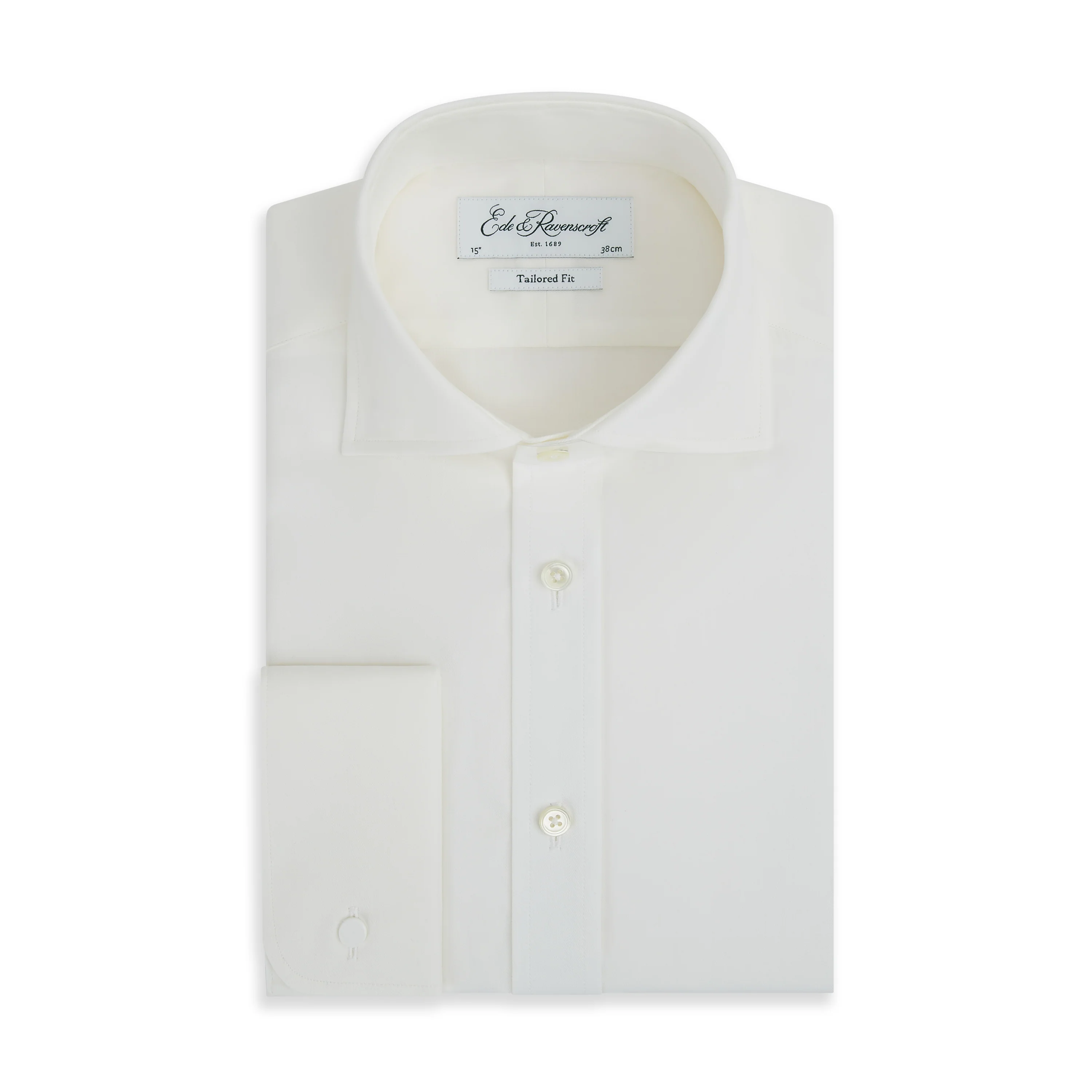 Abbott White Twill Shirt