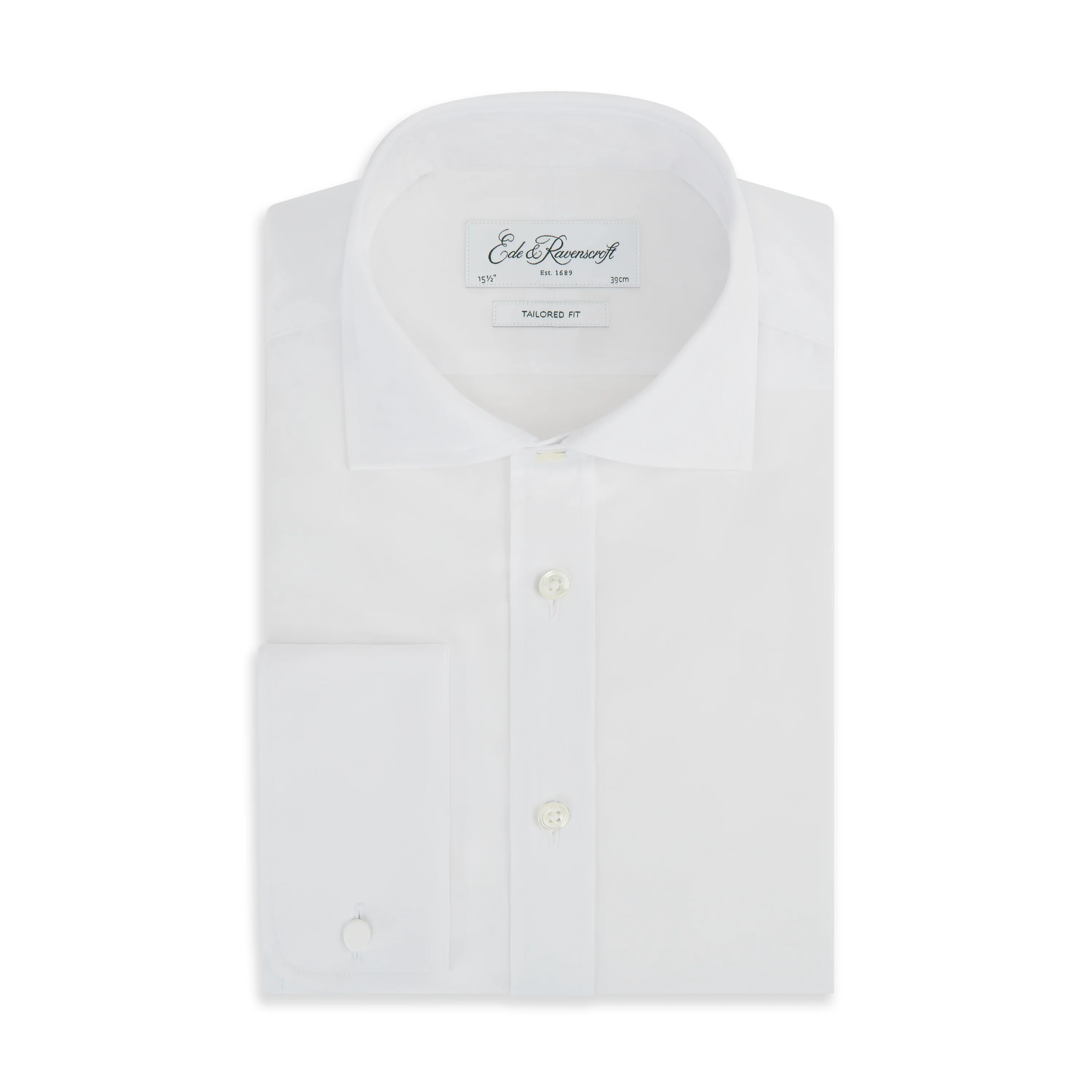 Abbott White Poplin Shirt