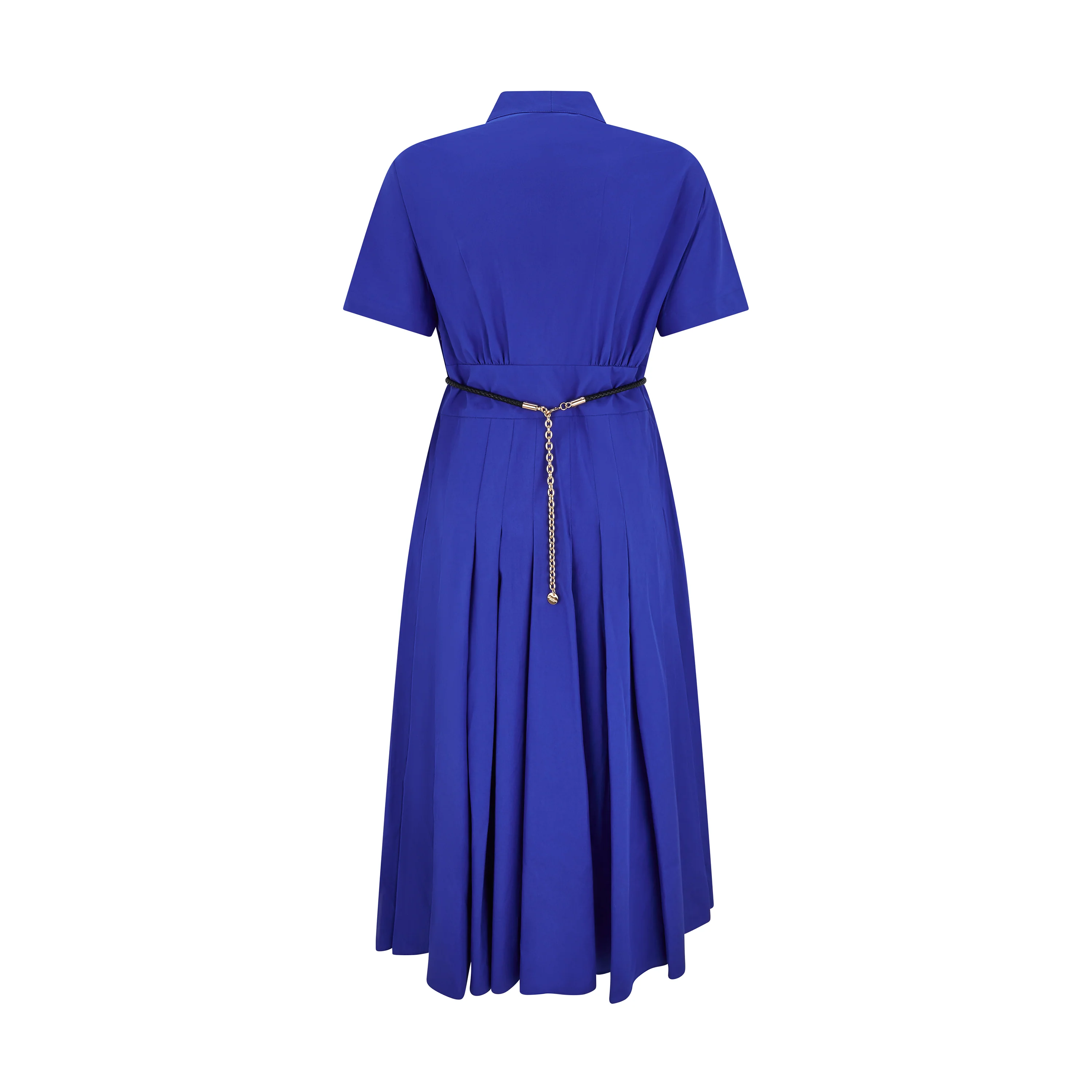 Alatri Vneck Cotton Poplin Dress - Image 2