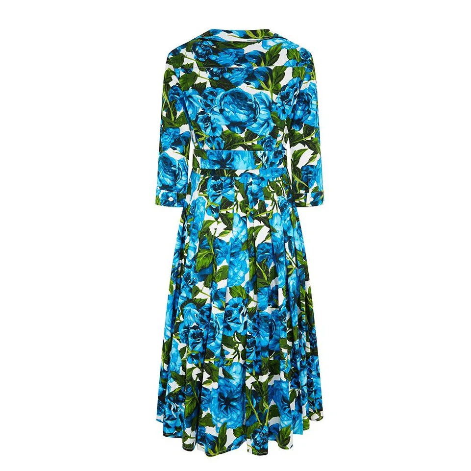 Audrey Peony Bloom Shirt Dress - Image 2