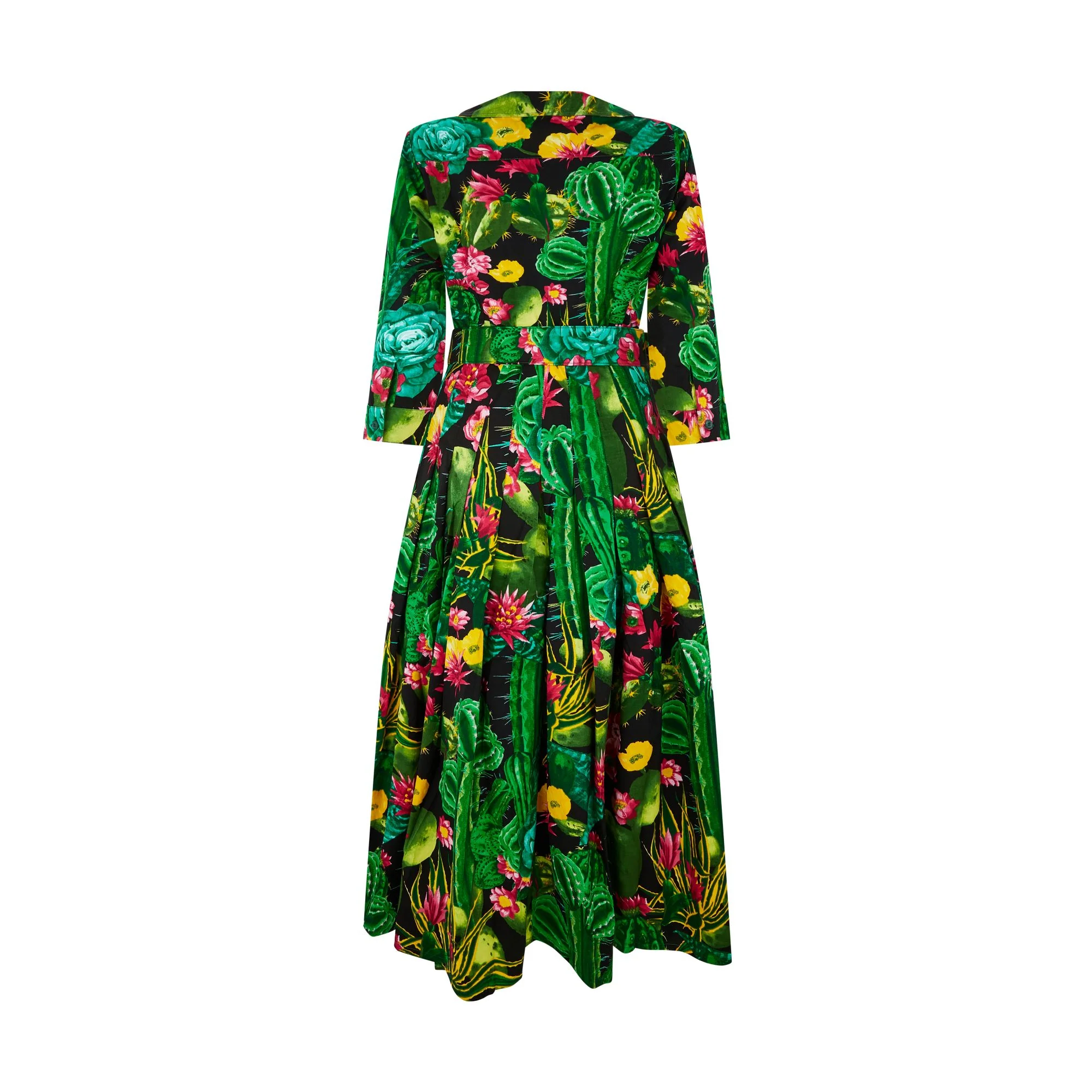 Audrey Tropical Cactus Dress - Image 2