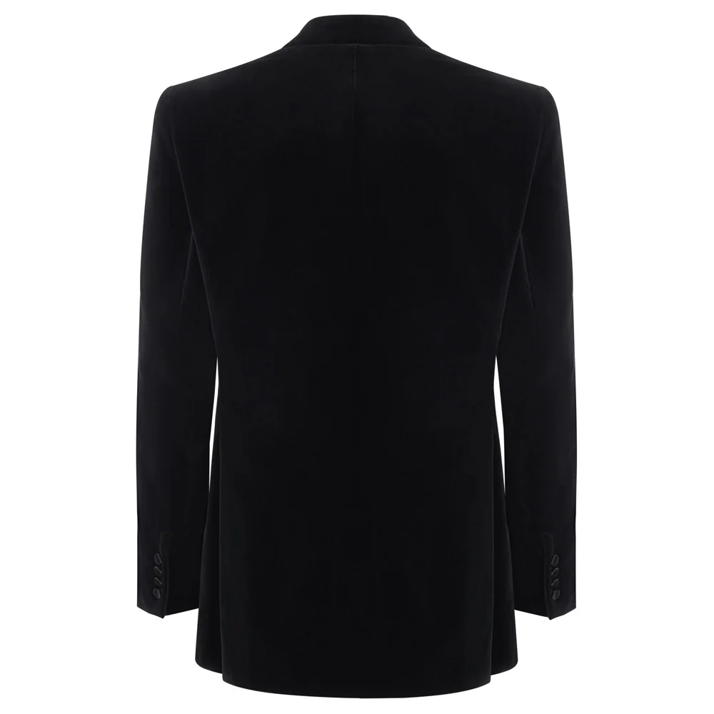 Balinteer Black Velvet Jacket - Image 3