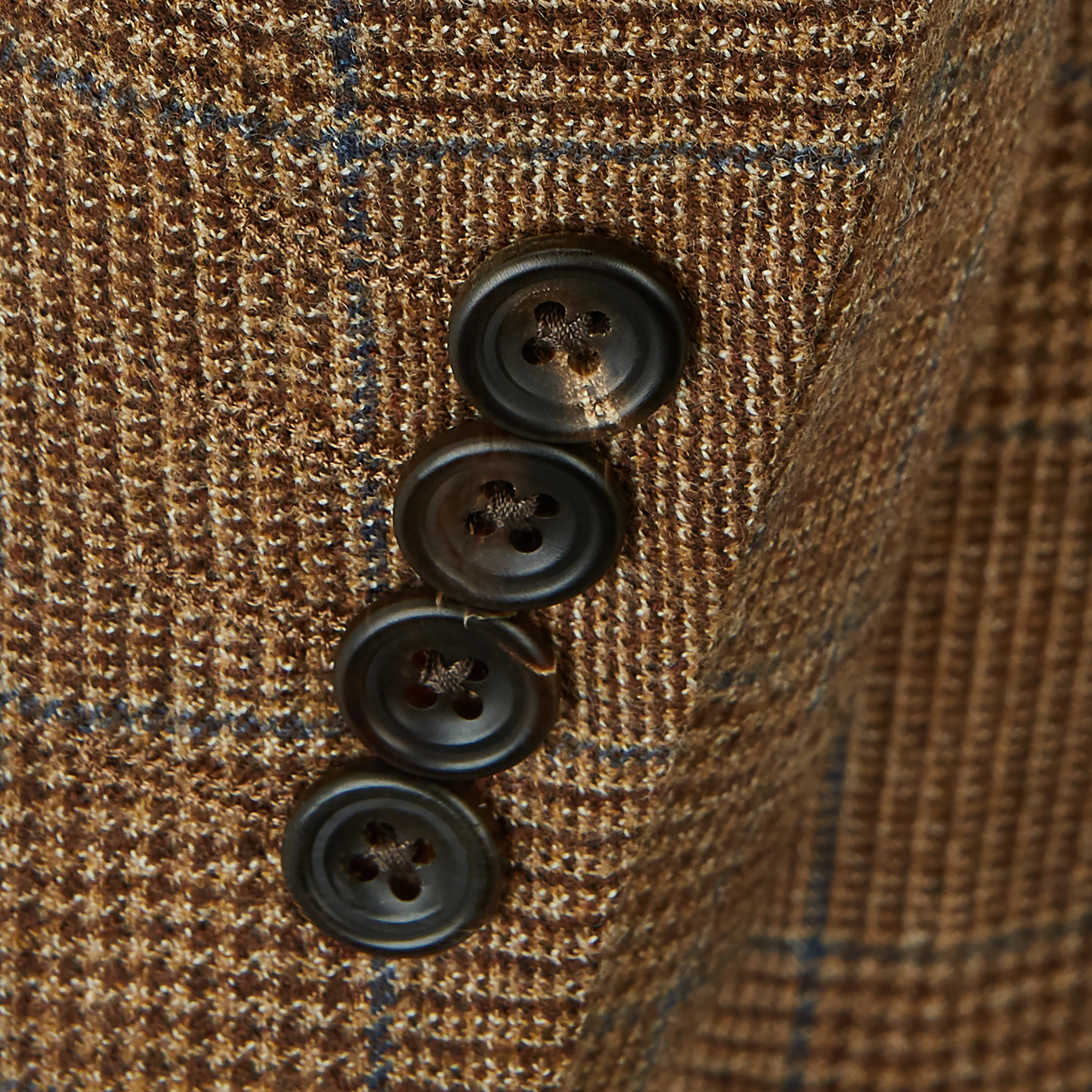 Barnes Beige Check Suit - Image 3