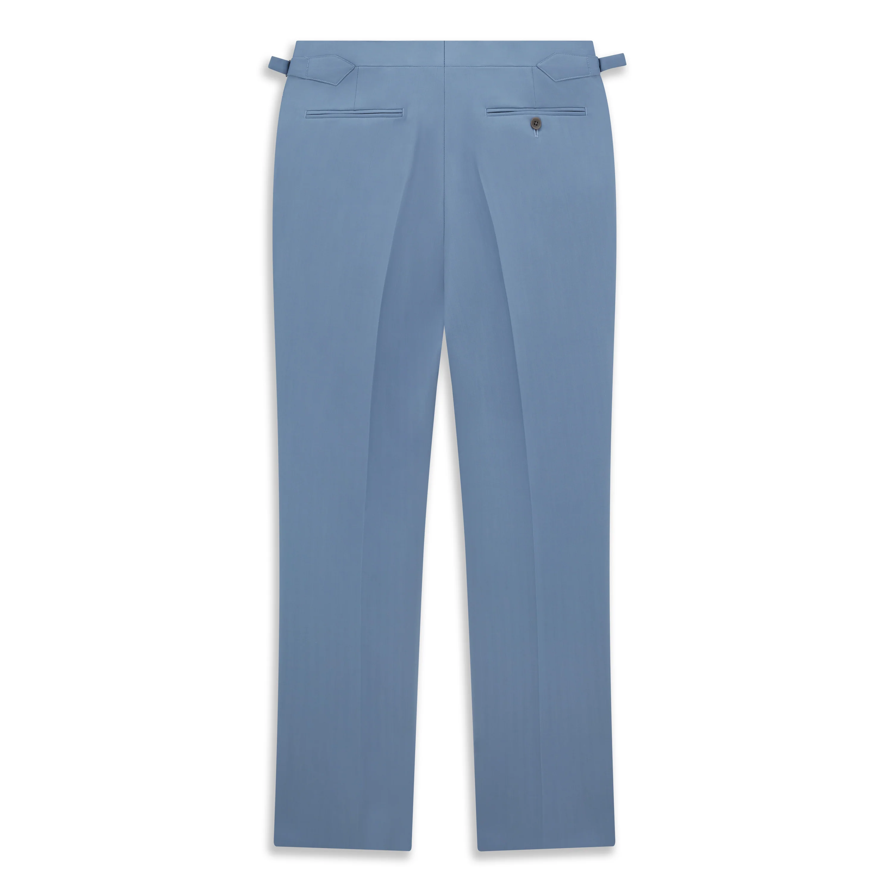 Barney Blue Herringbone Trouser - Image 3