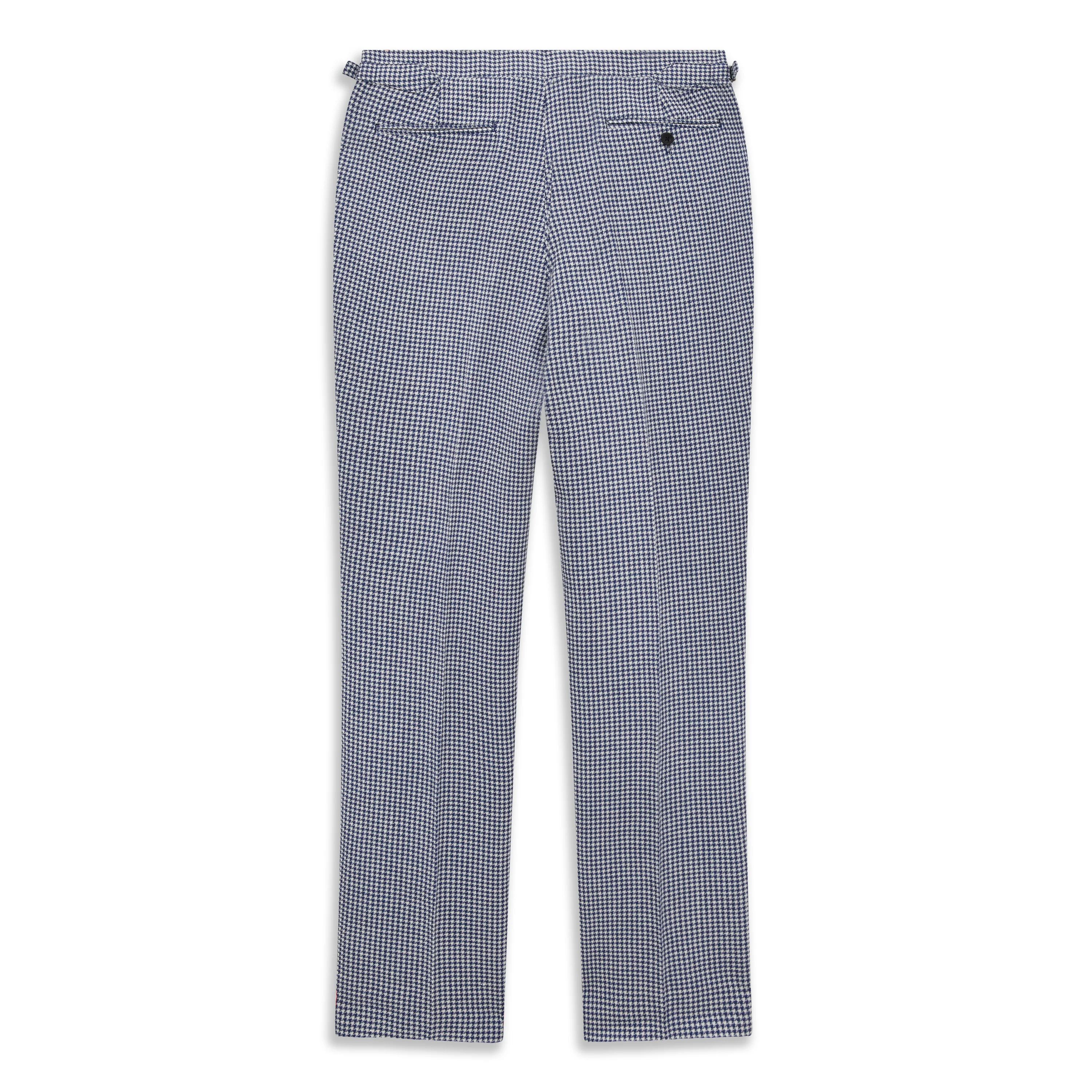 Barney Navy White Houndstooth Trouser - Image 3