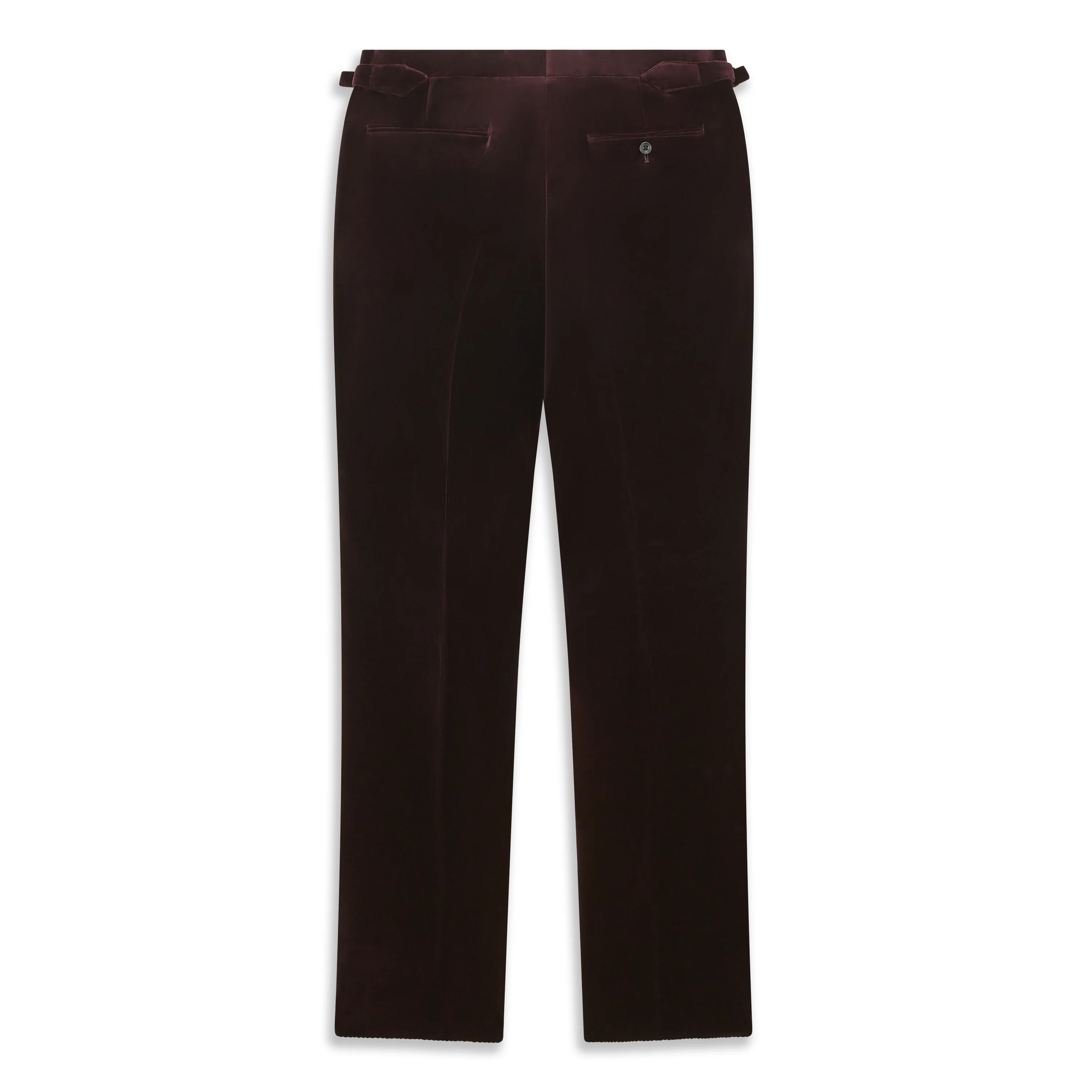 Barney Aubergine Velvet Trouser - Image 3