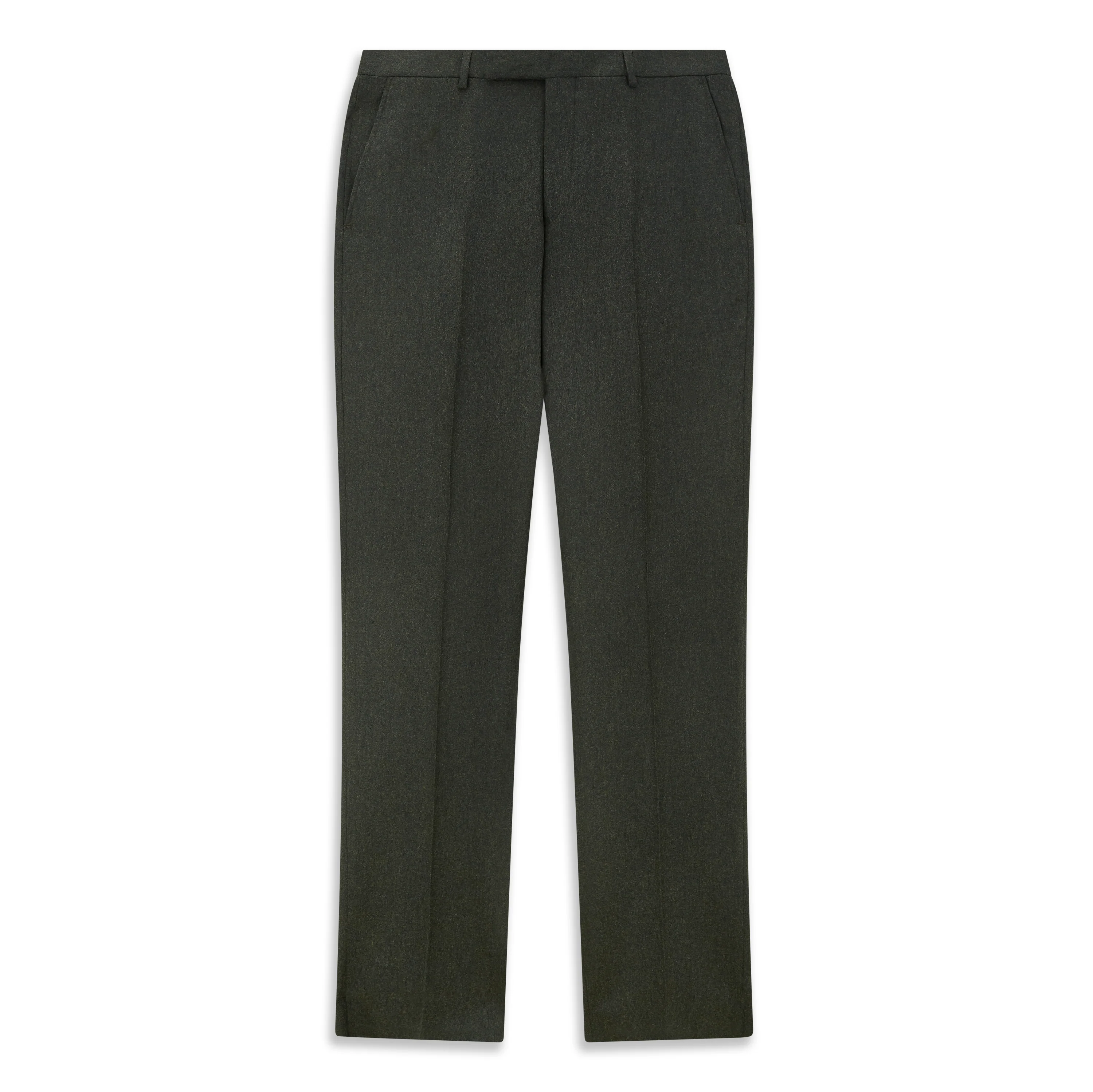 Barney Green Flannel Trousers - Image 2