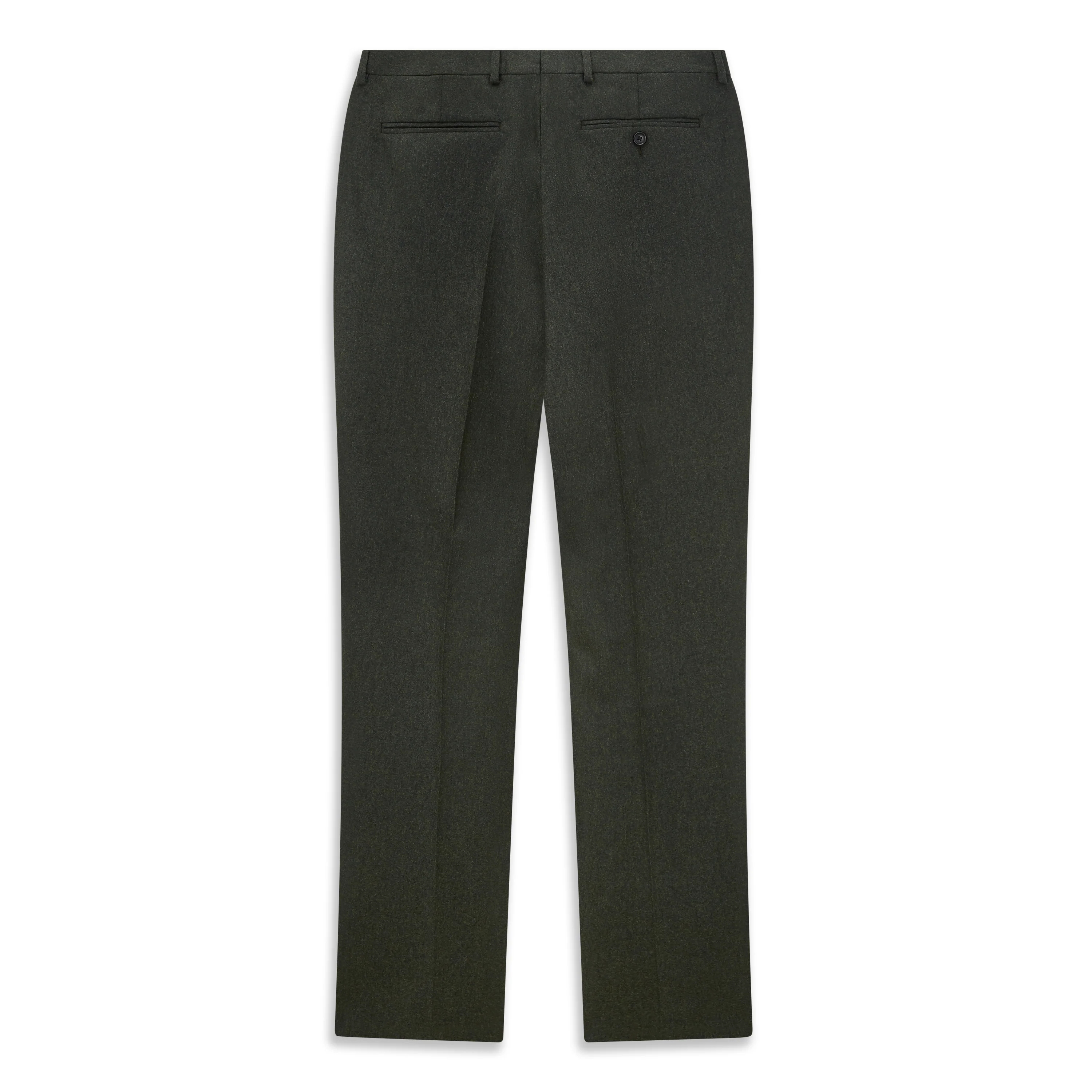 Barney Green Flannel Trousers - Image 3