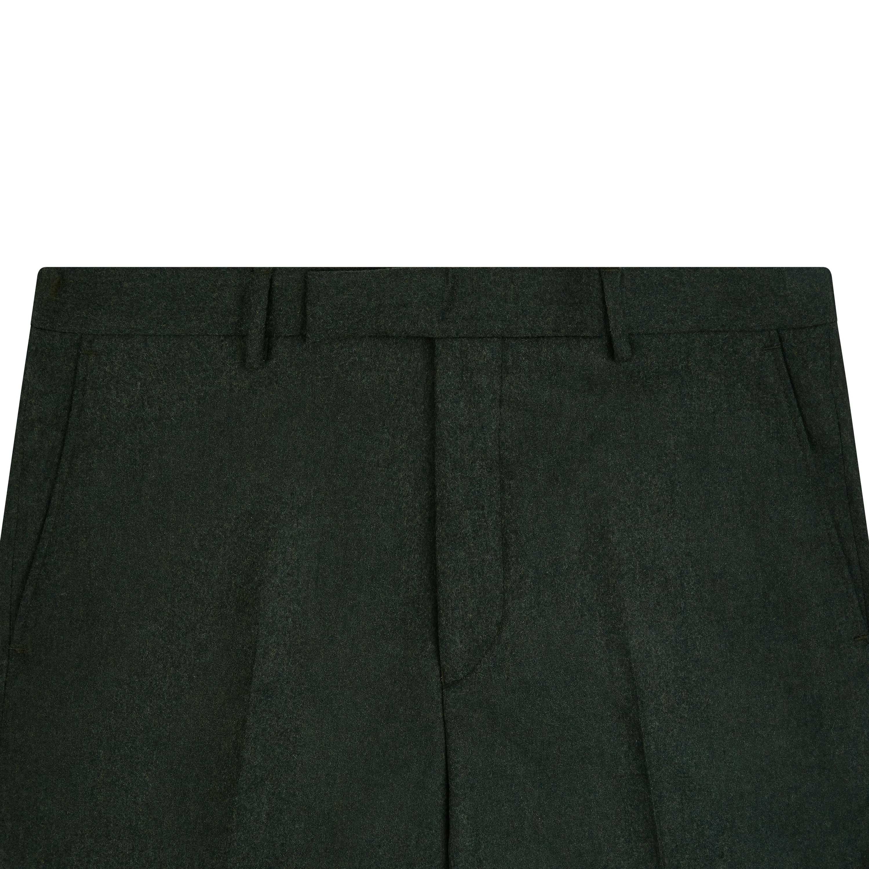 Barney Green Flannel Trousers - Image 4