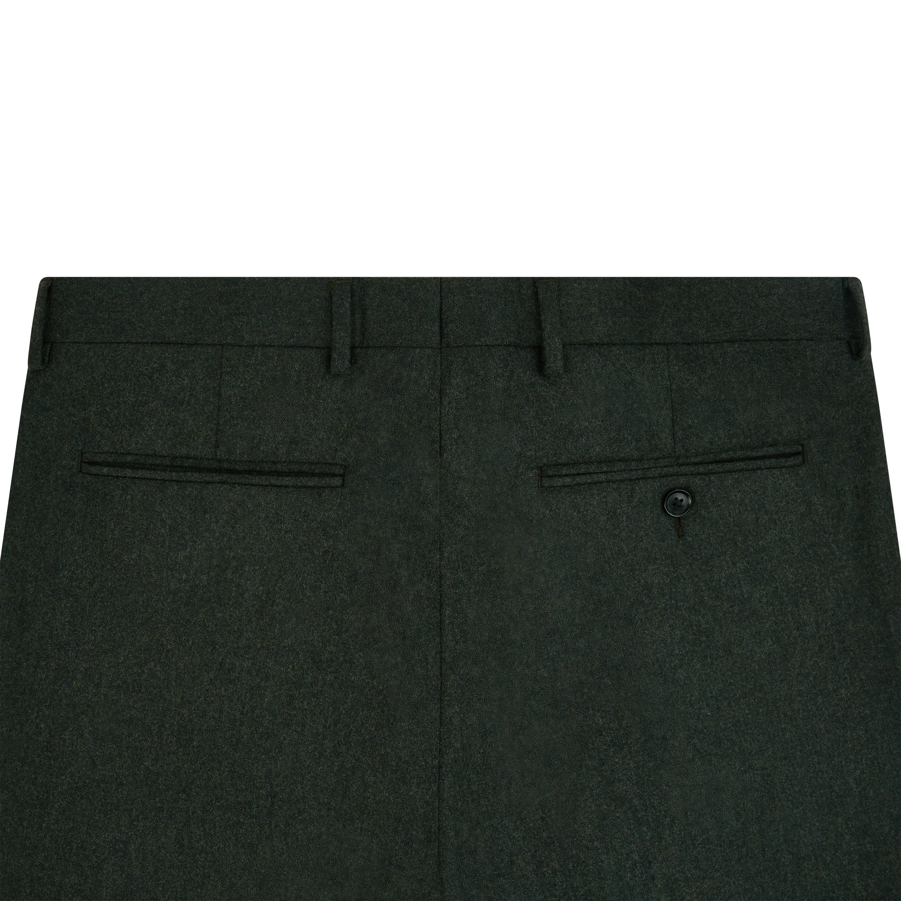 Barney Green Flannel Trousers - Image 5