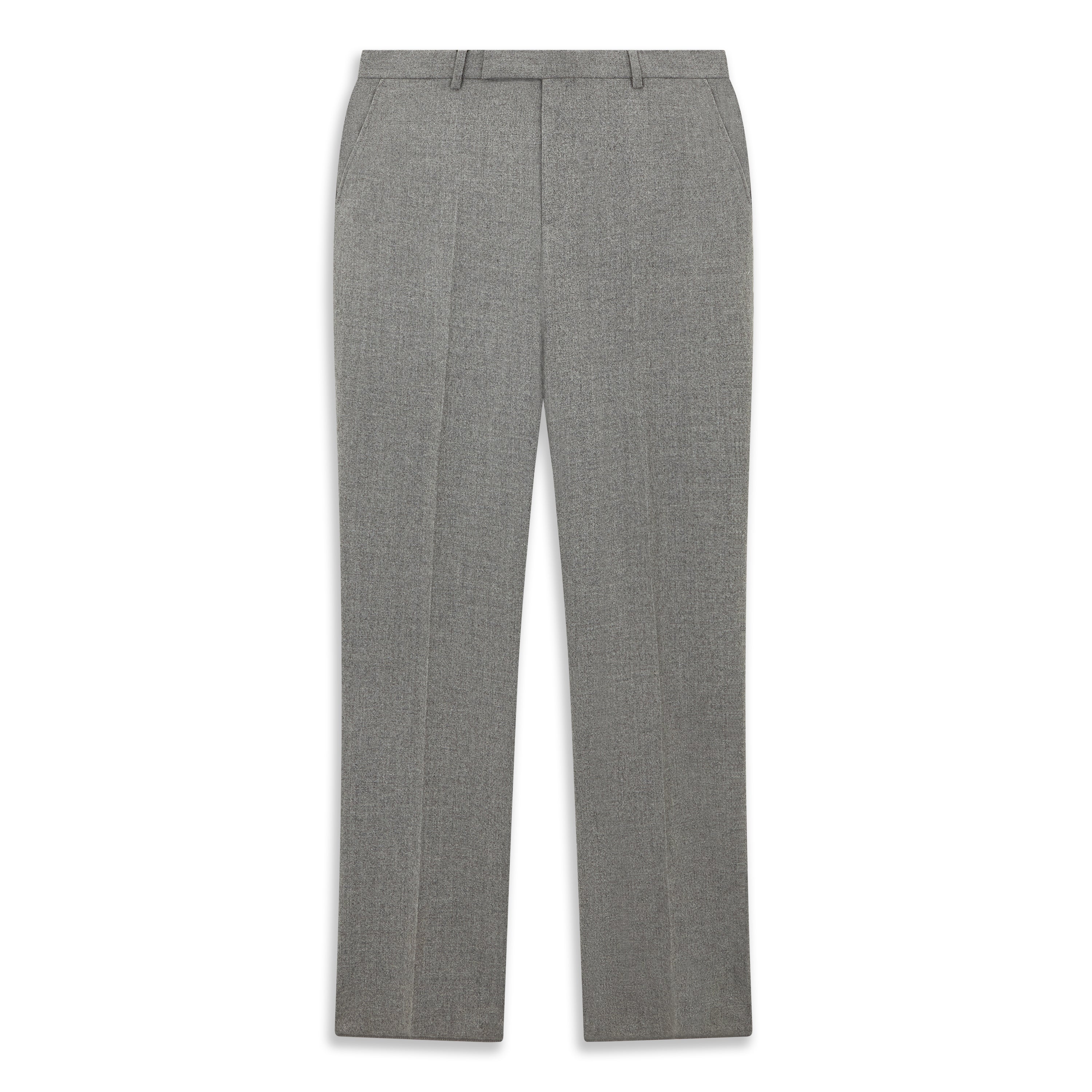 Barney Grey Flannel Trouser - Image 2