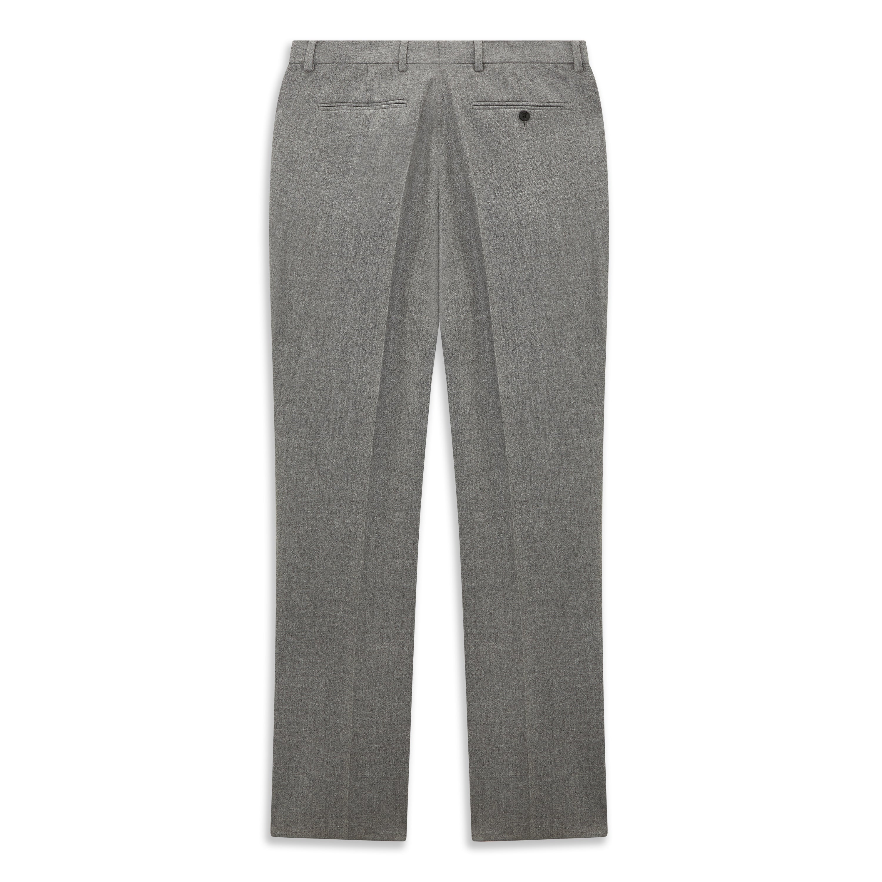 Barney Grey Flannel Trouser - Image 3
