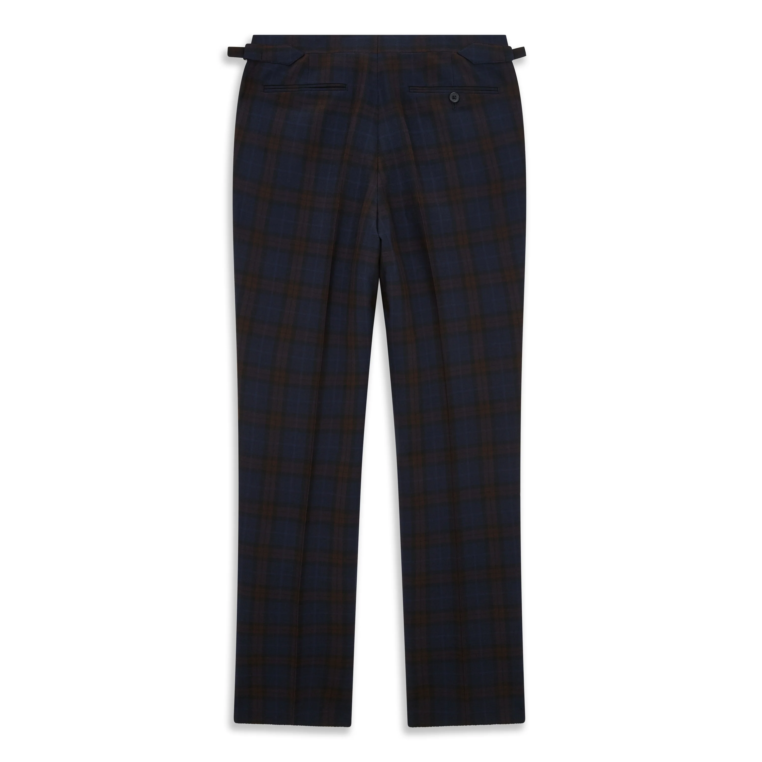 Barney Navy and Red Tartan Check Trouser - Image 3