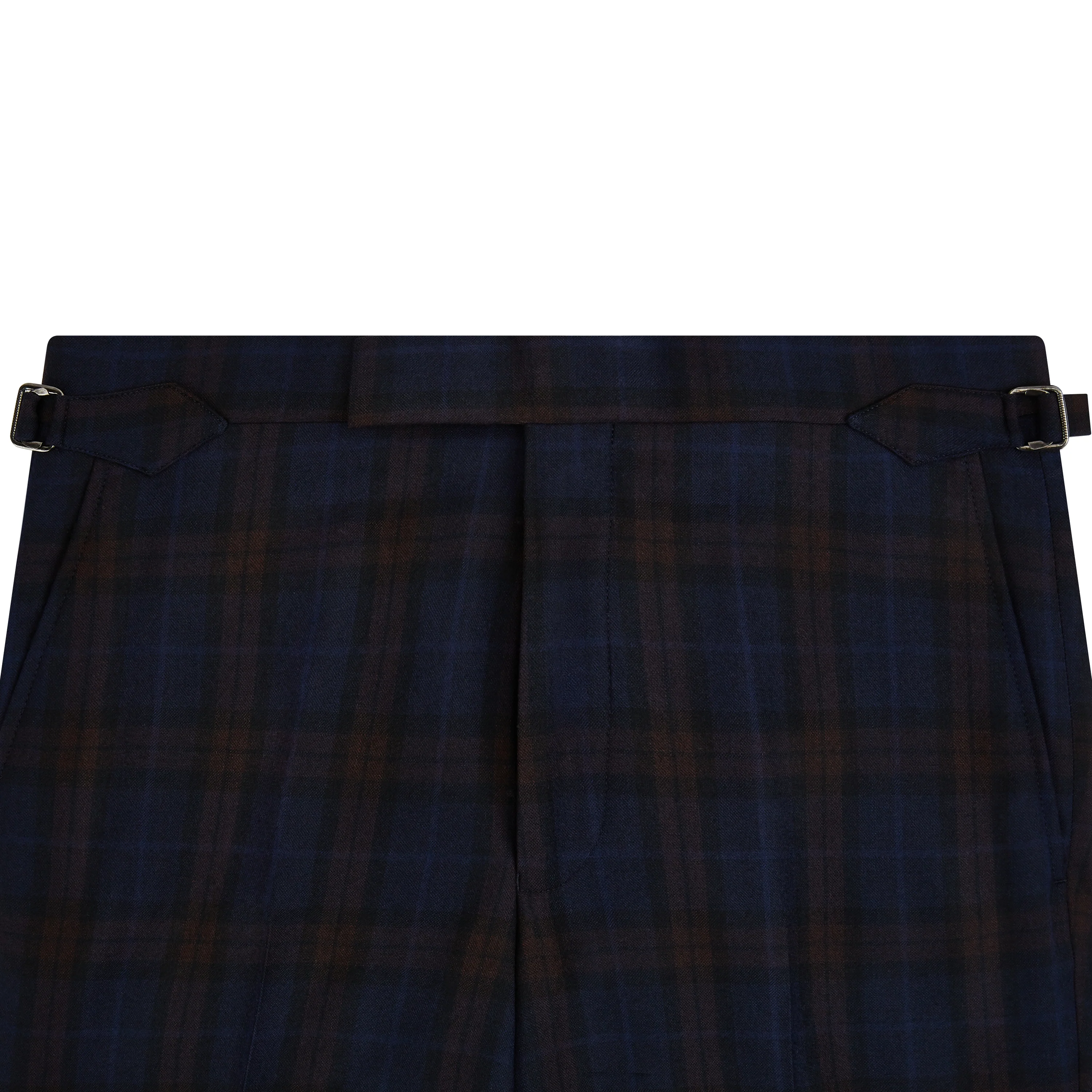 Barney Navy and Red Tartan Check Trouser - Image 4
