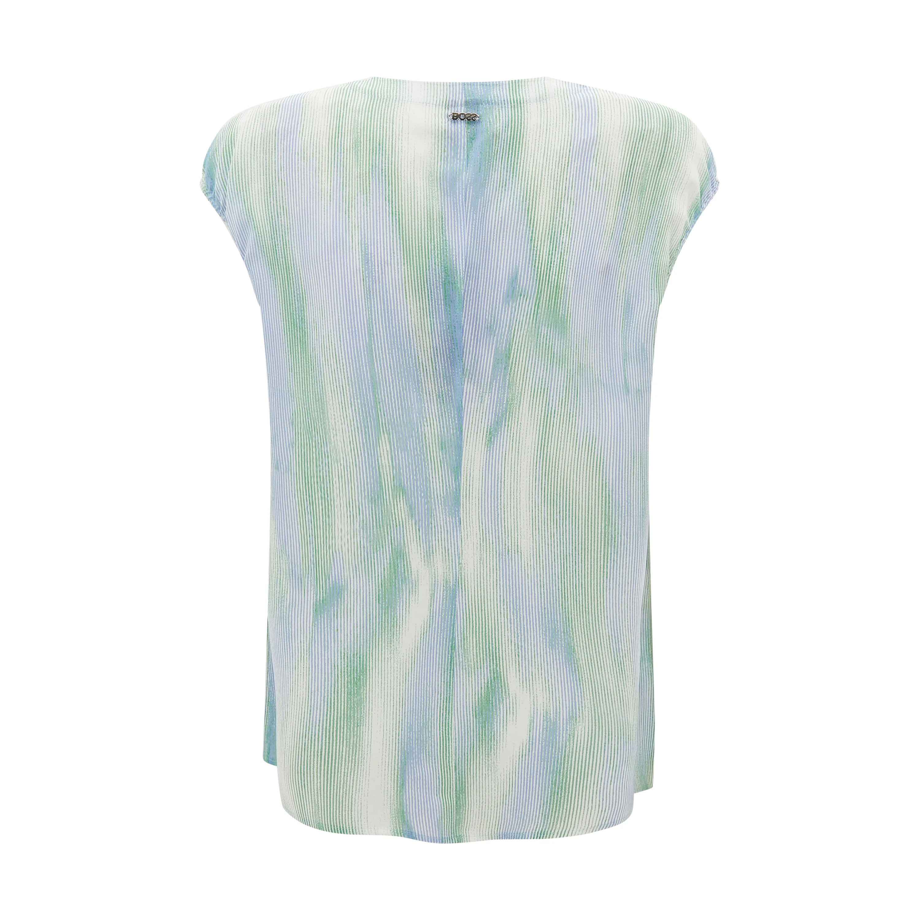 Berika Printed Silk Blouse - Image 2
