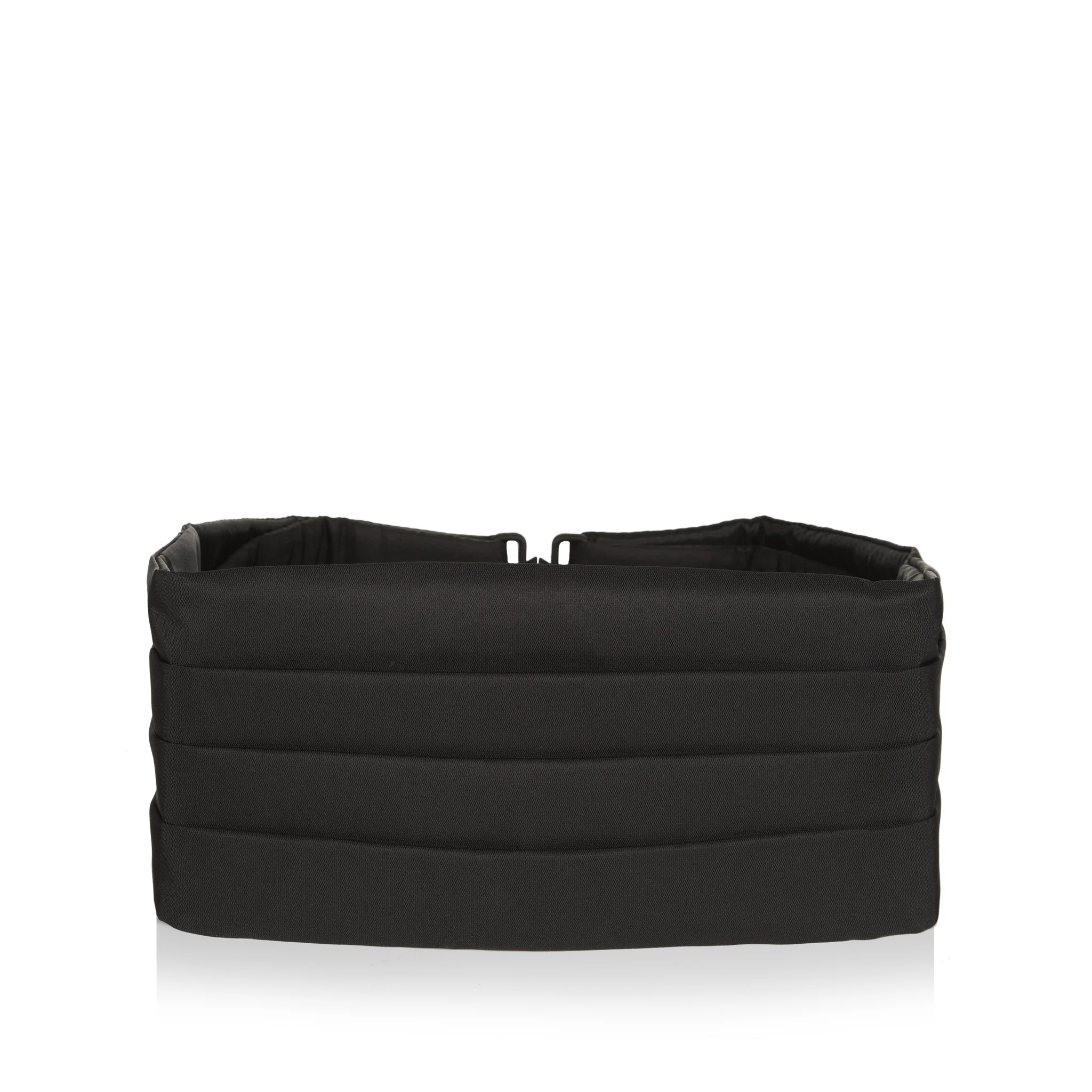 Black Barathea Cummerbund - Image 2