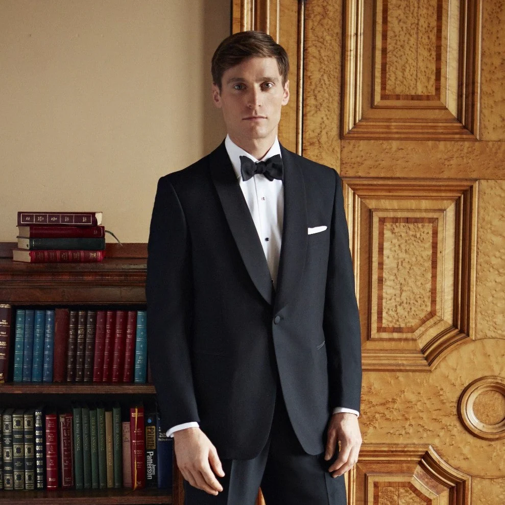 Devere Black Dinner Jacket - Image 2