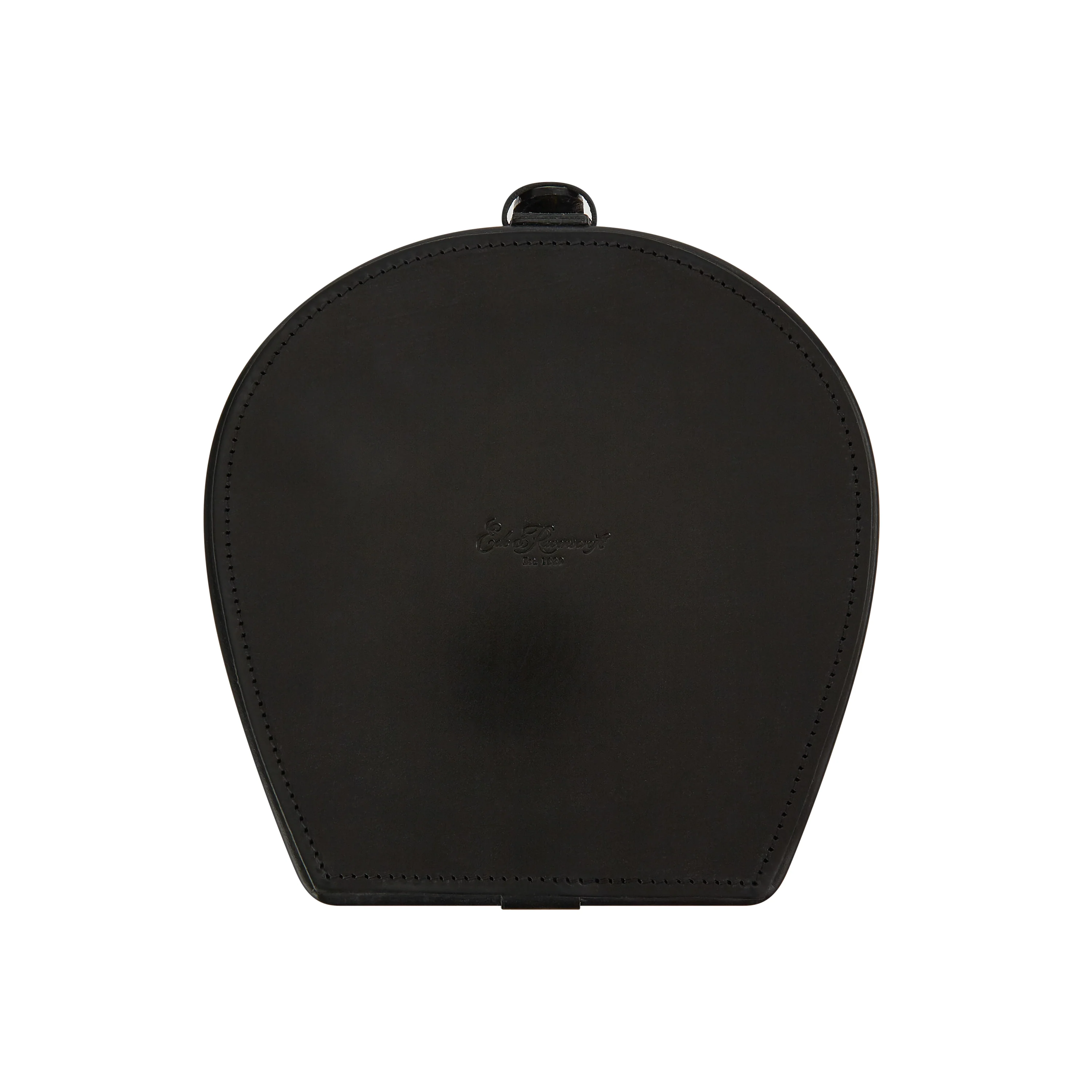 Black Leather Horseshoe Collar Box - Image 3