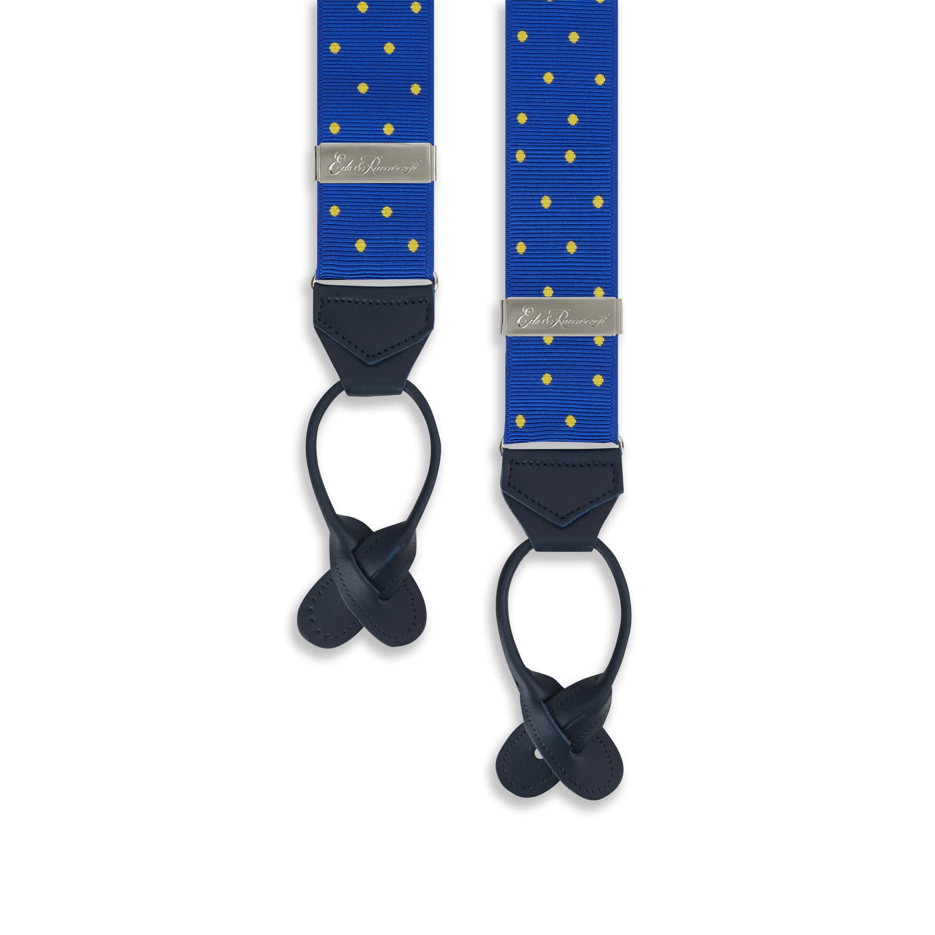 Blue and Yellow Webbed Spot Braces