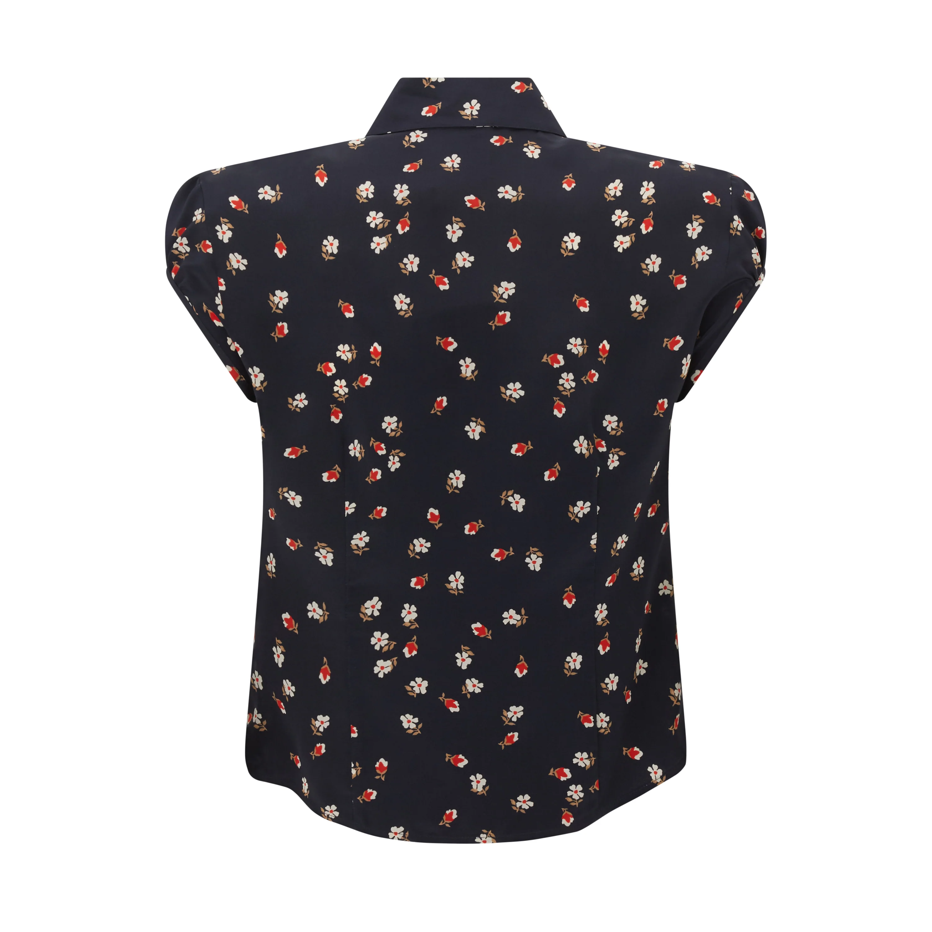 Canale Silk Flower Top - Image 2