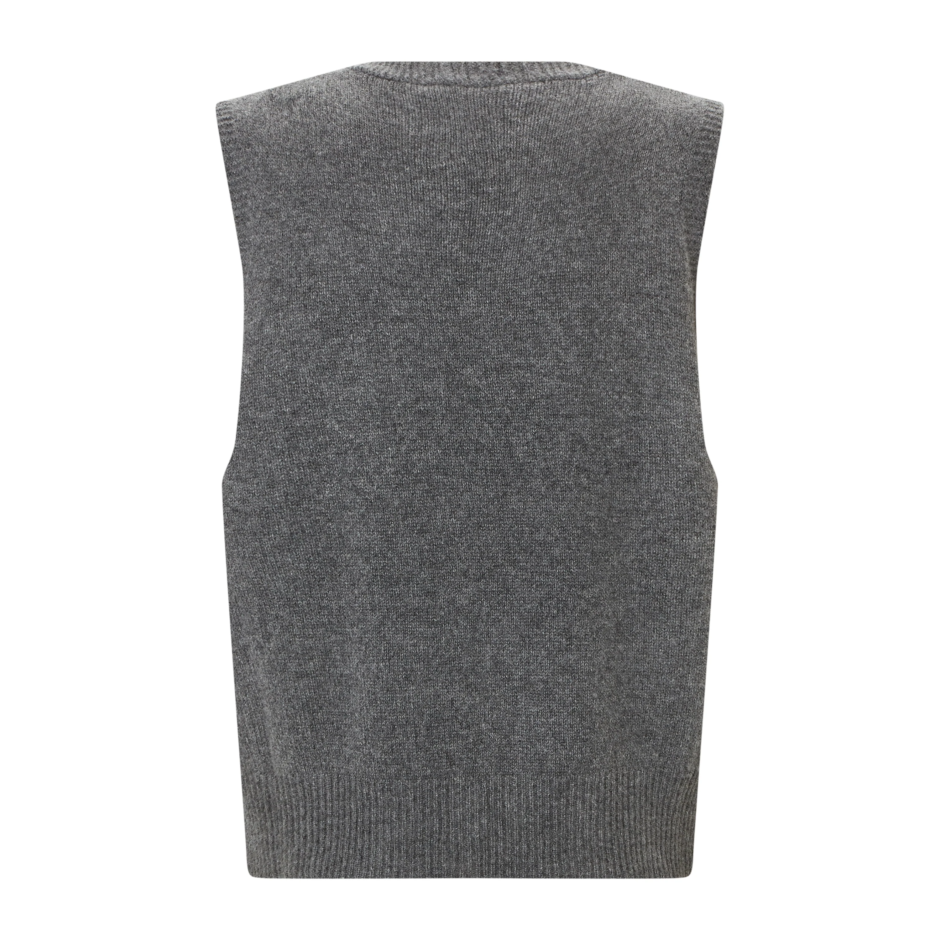 Cashmere Cardigan Vest - Image 2