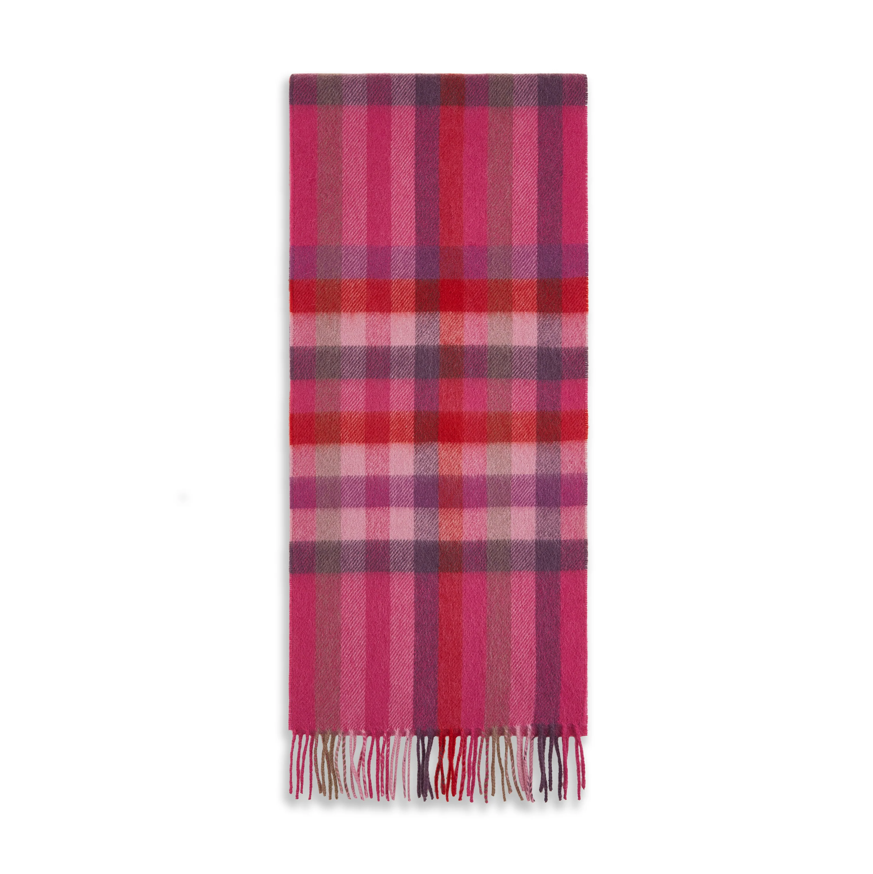 Classic Check Ripple Cashmere Scarf - Image 2