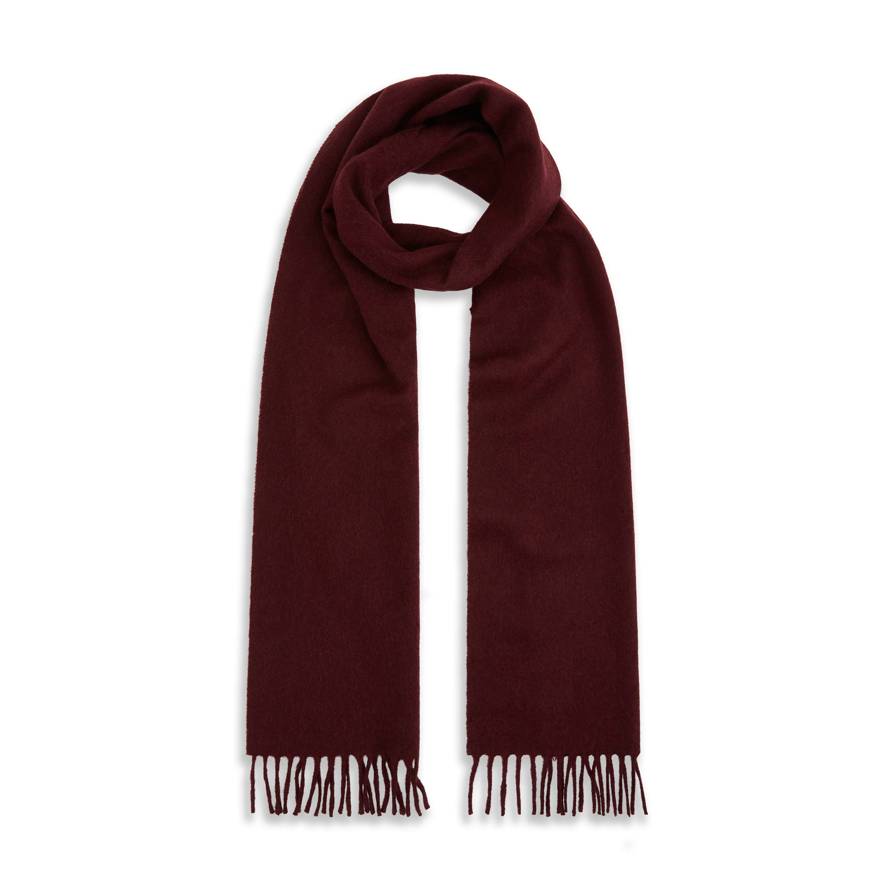 Classic Ripple Cashmere Scarf