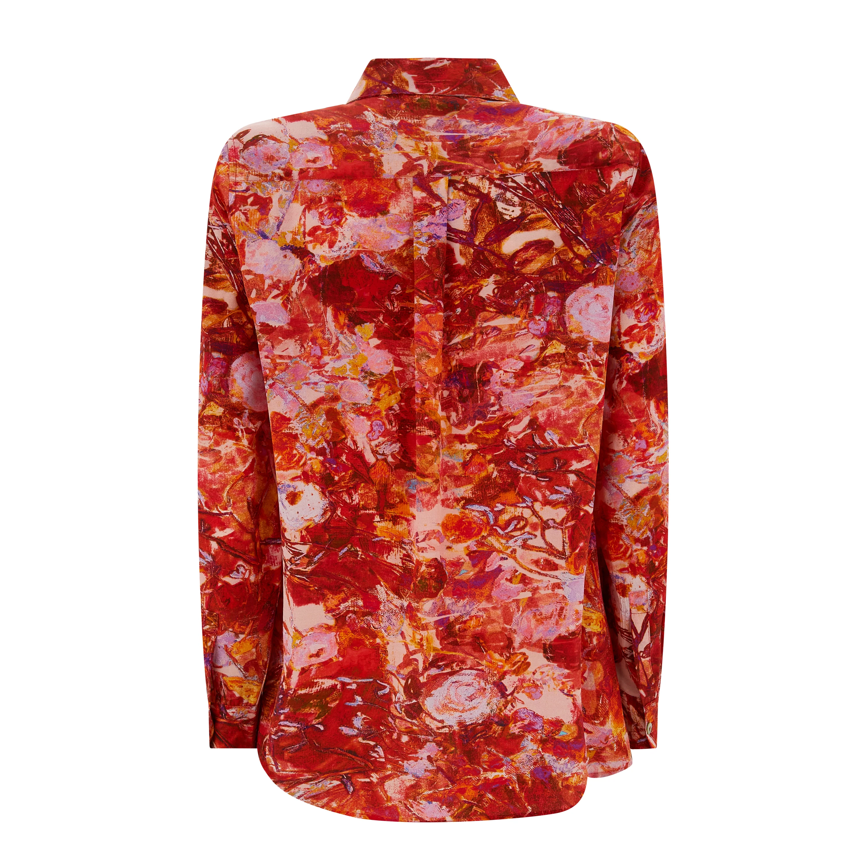 Concordia Wild Garden Silk Crepe De Chine Shirt - Image 2