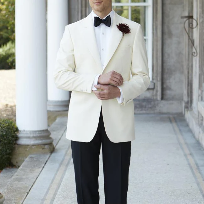 Drake Cream Dinner Jacket - Image 2