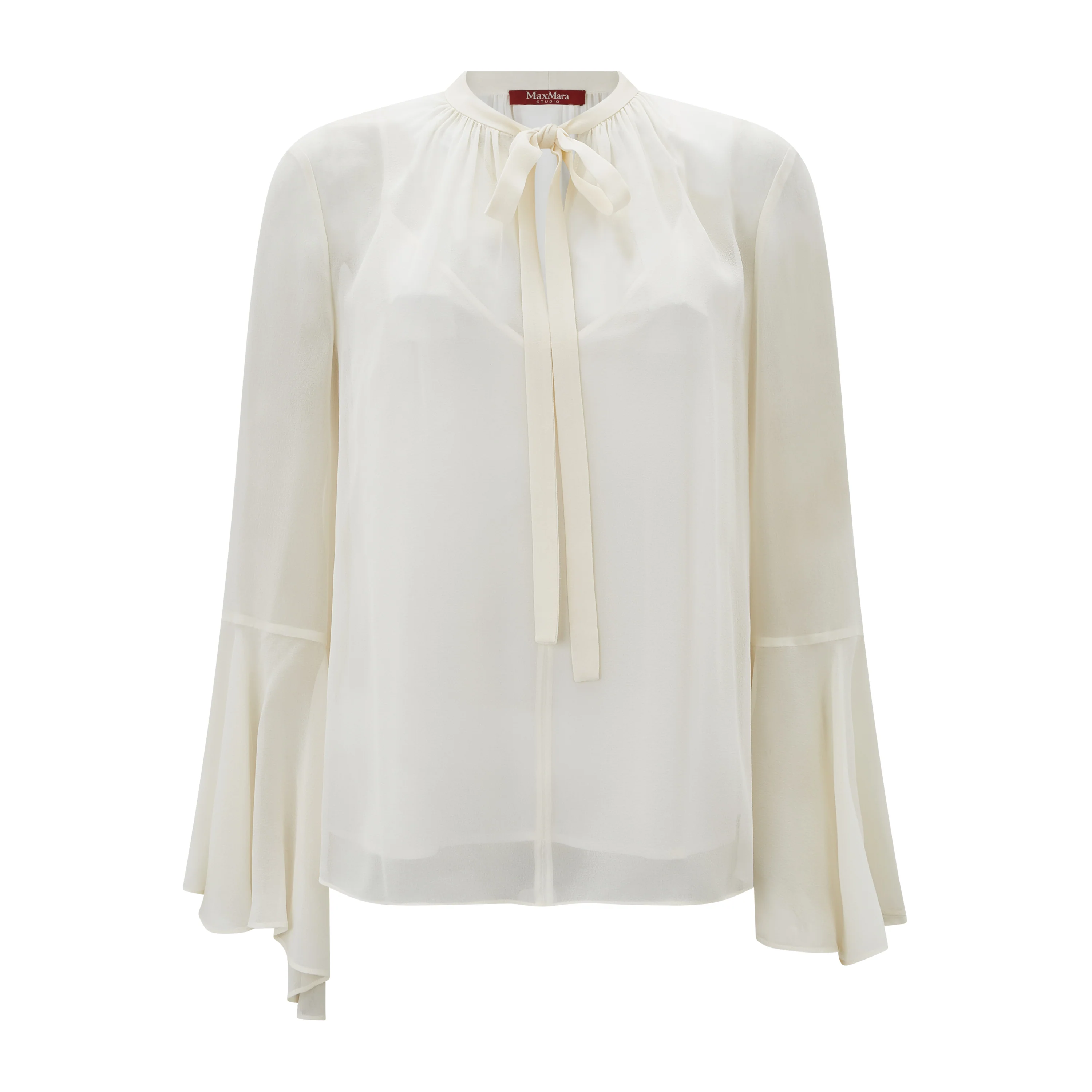 Cuba Cravatte Georgette Silk Blouse