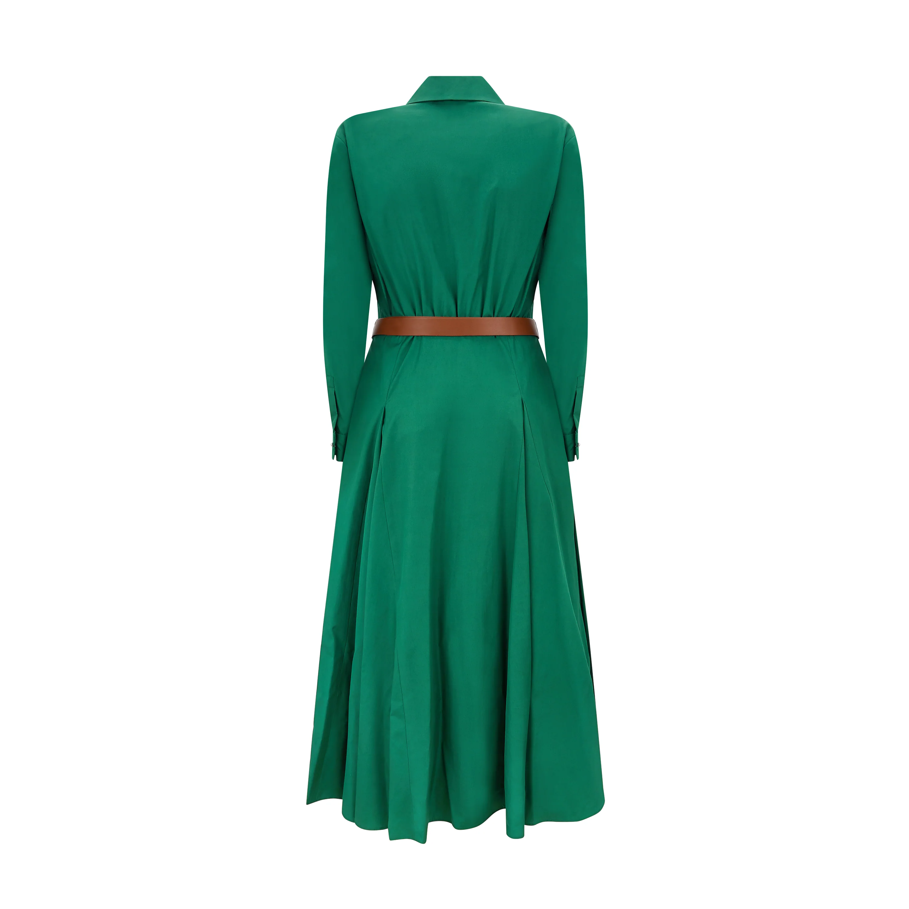 Dancing Cotton Popline Belted Dress - Image 2