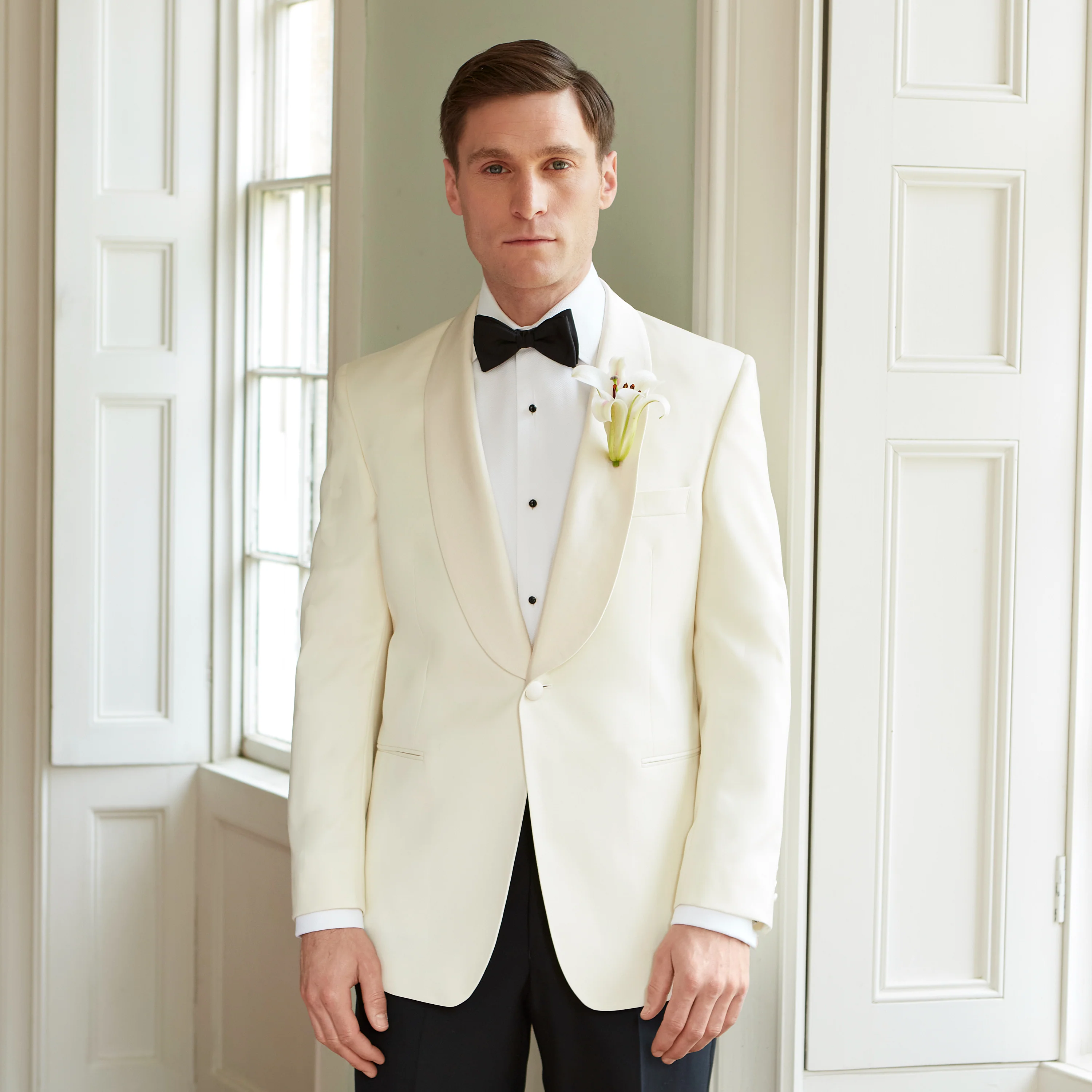 Devere Cream Dinner Jacket - Image 2