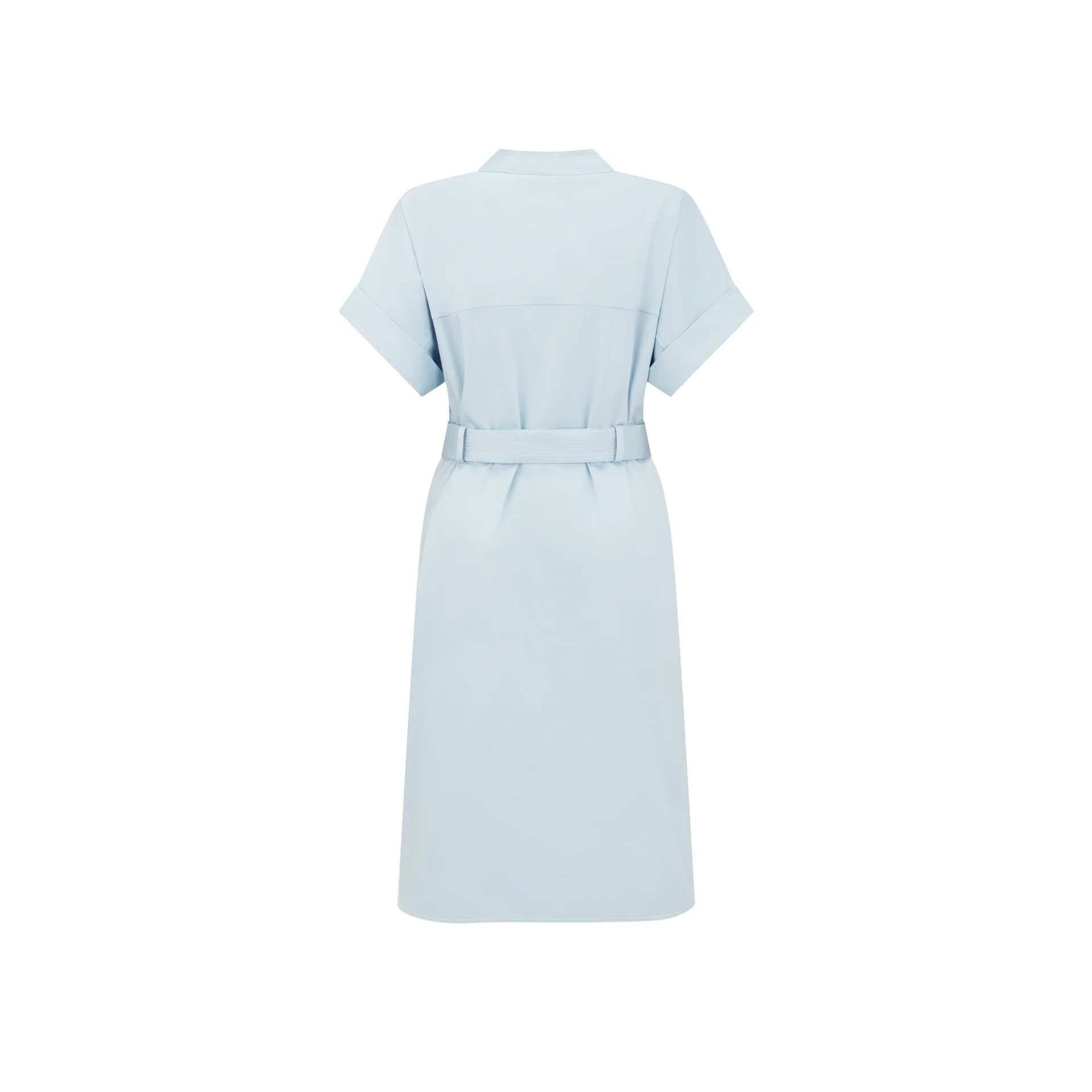 Donnara Tailored Blue Dress - Image 2