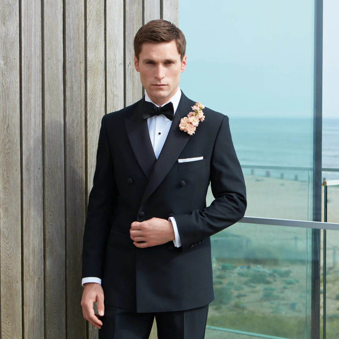 Dorchester Black Dinner Jacket - Image 2