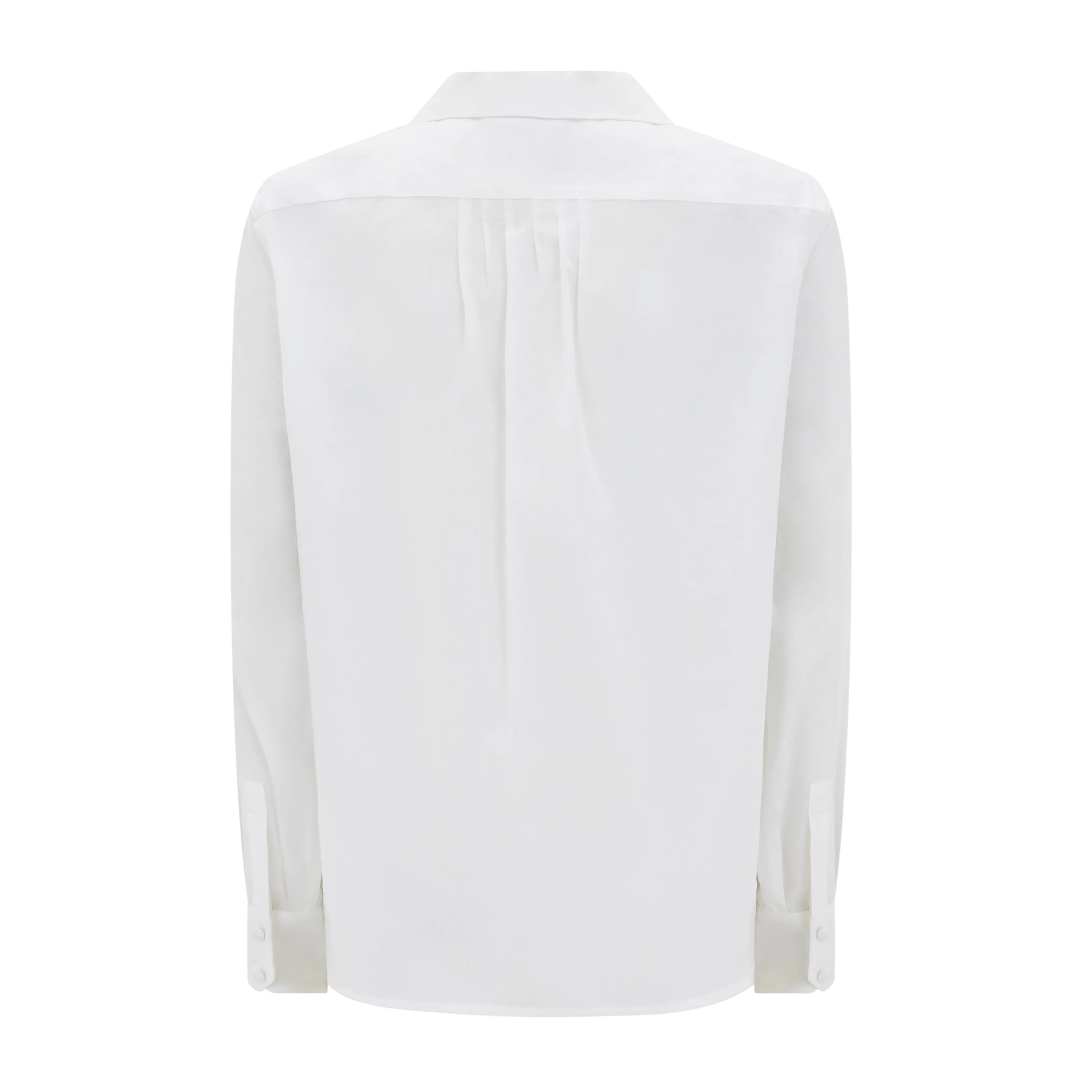 Double Breasted Cotton Popline Shirt - Image 2