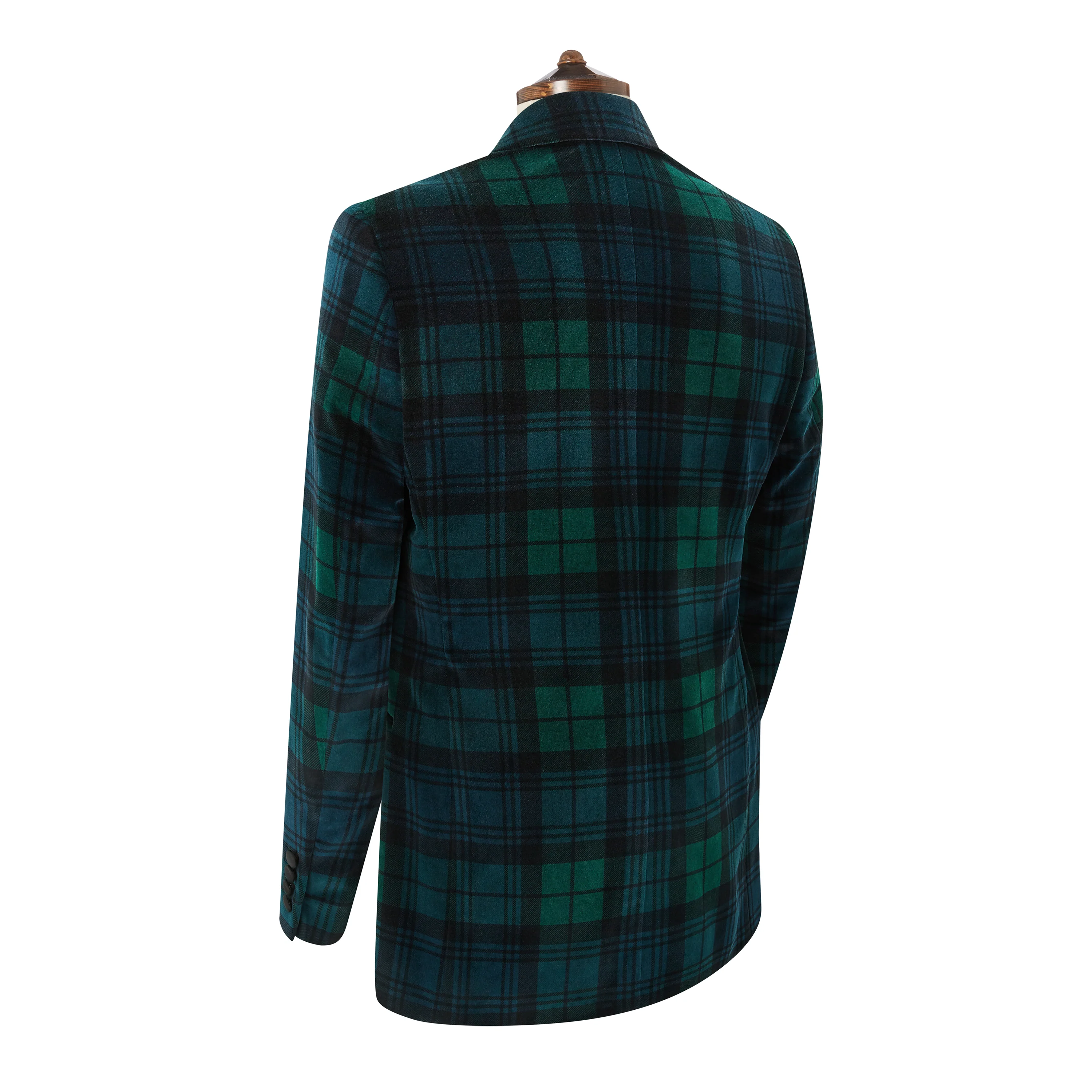 Duke Blackwatch Velvet Jacket - Image 2