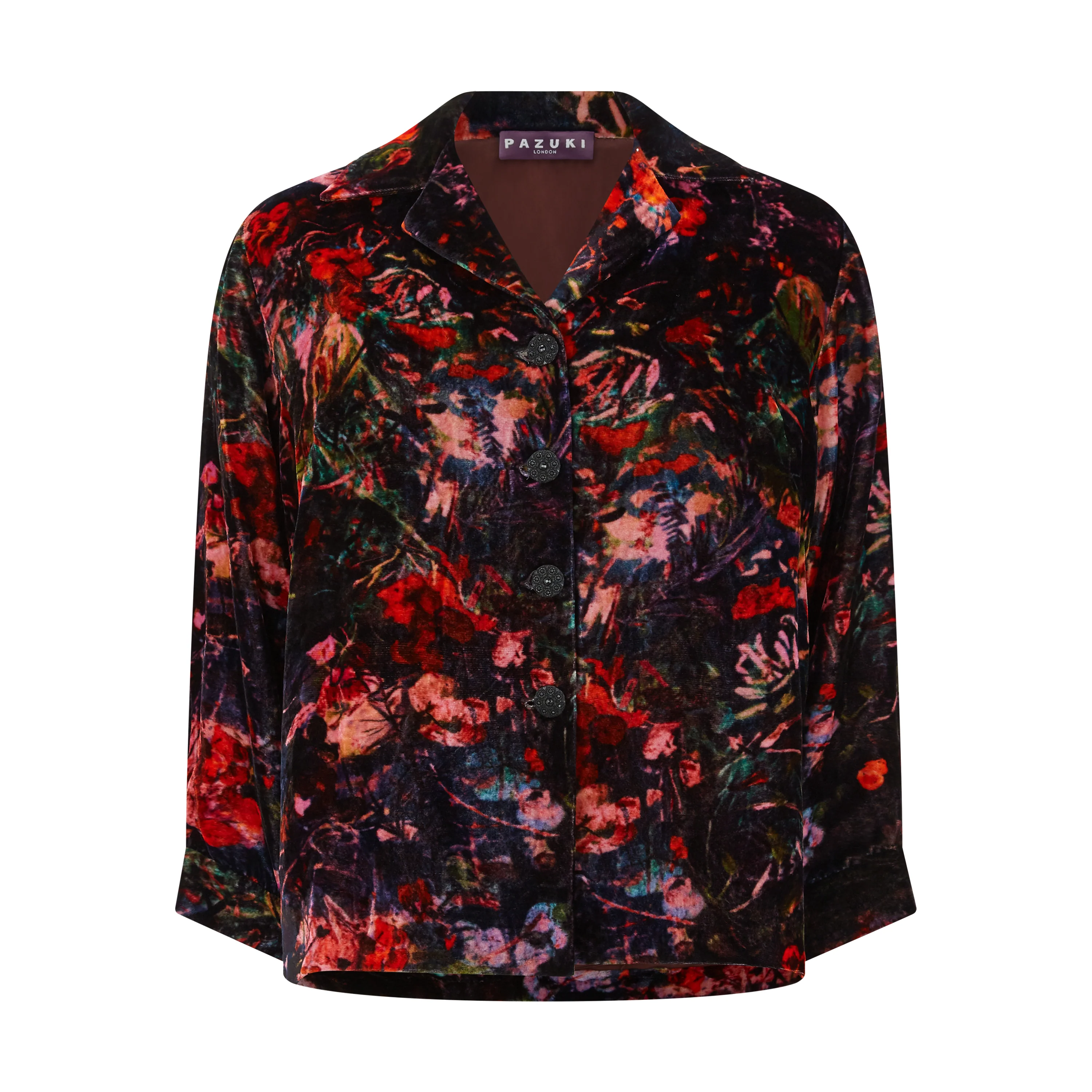 ELLEN NASTURTIUM VELVET JACKET
