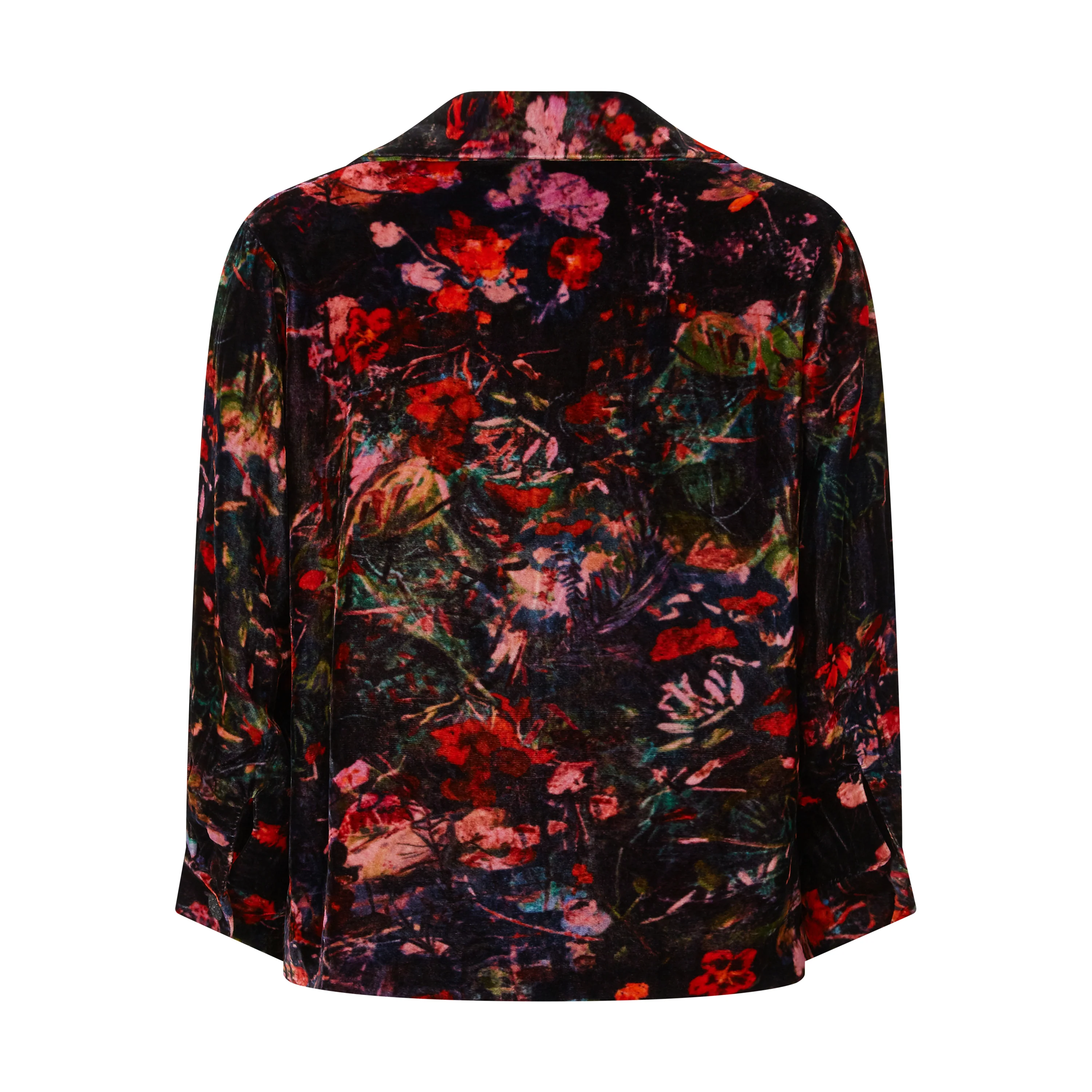 ELLEN NASTURTIUM VELVET JACKET - Image 2