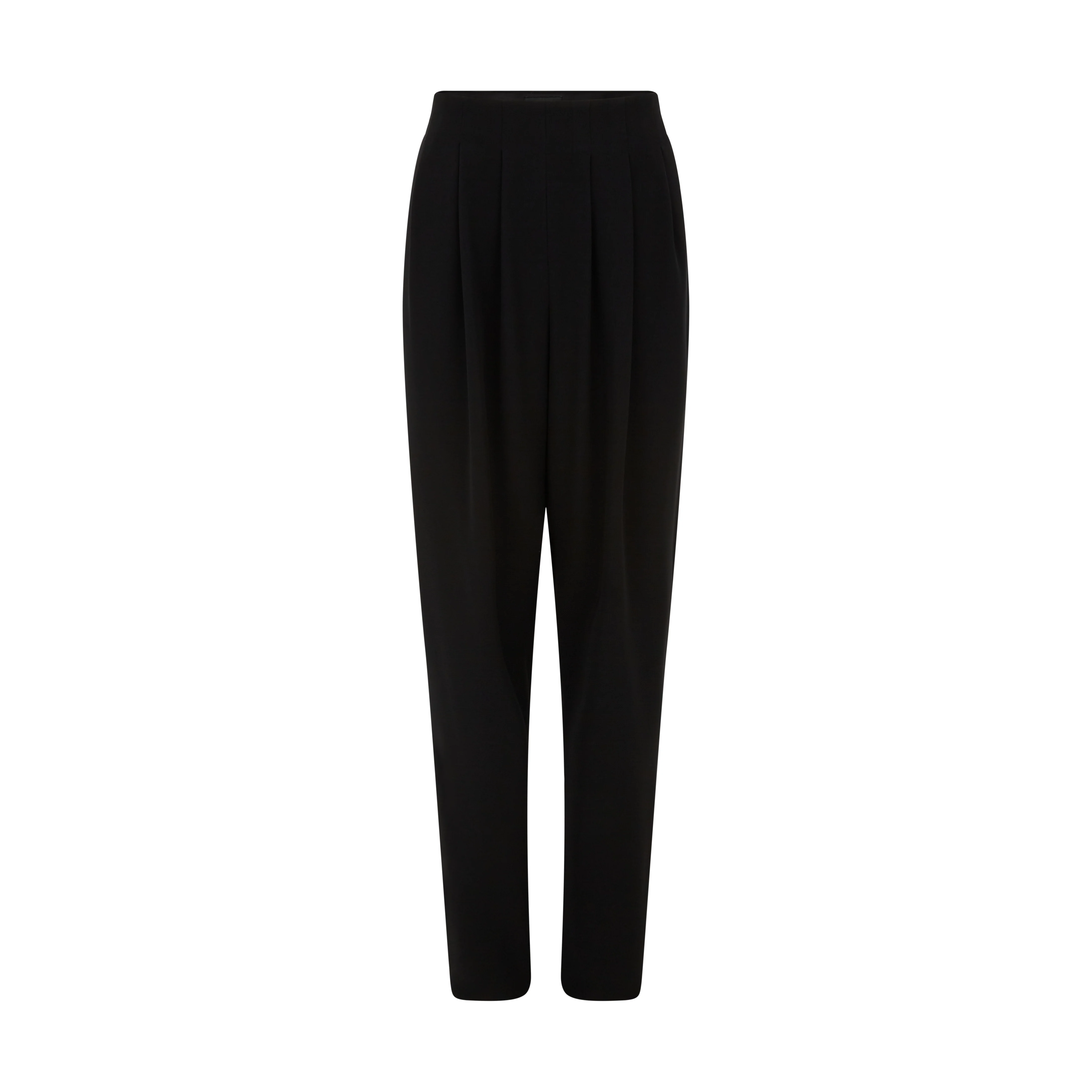 Tailored Pleated Techno Cady Trouser