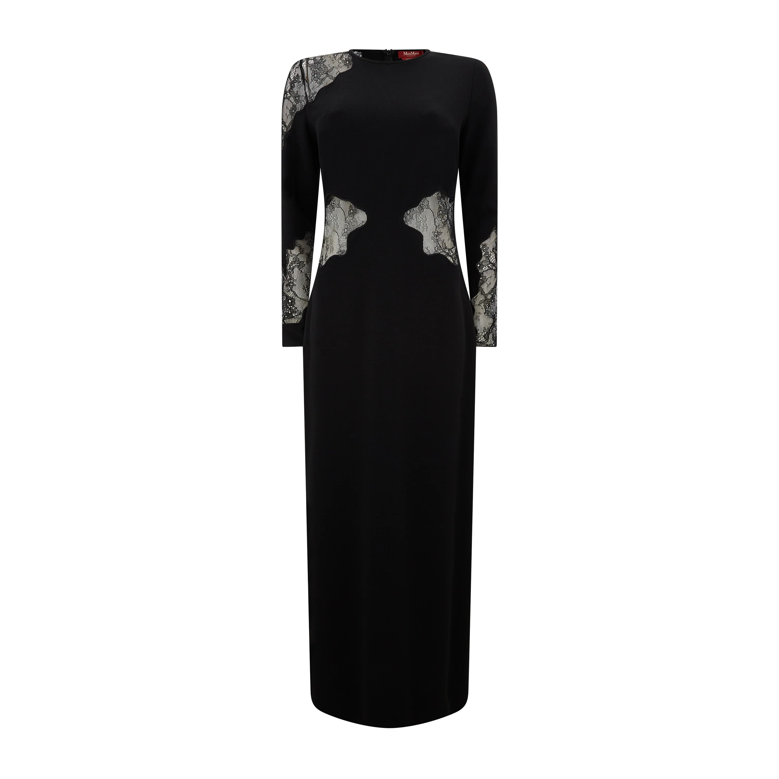 Enziana Lace Wool Dress