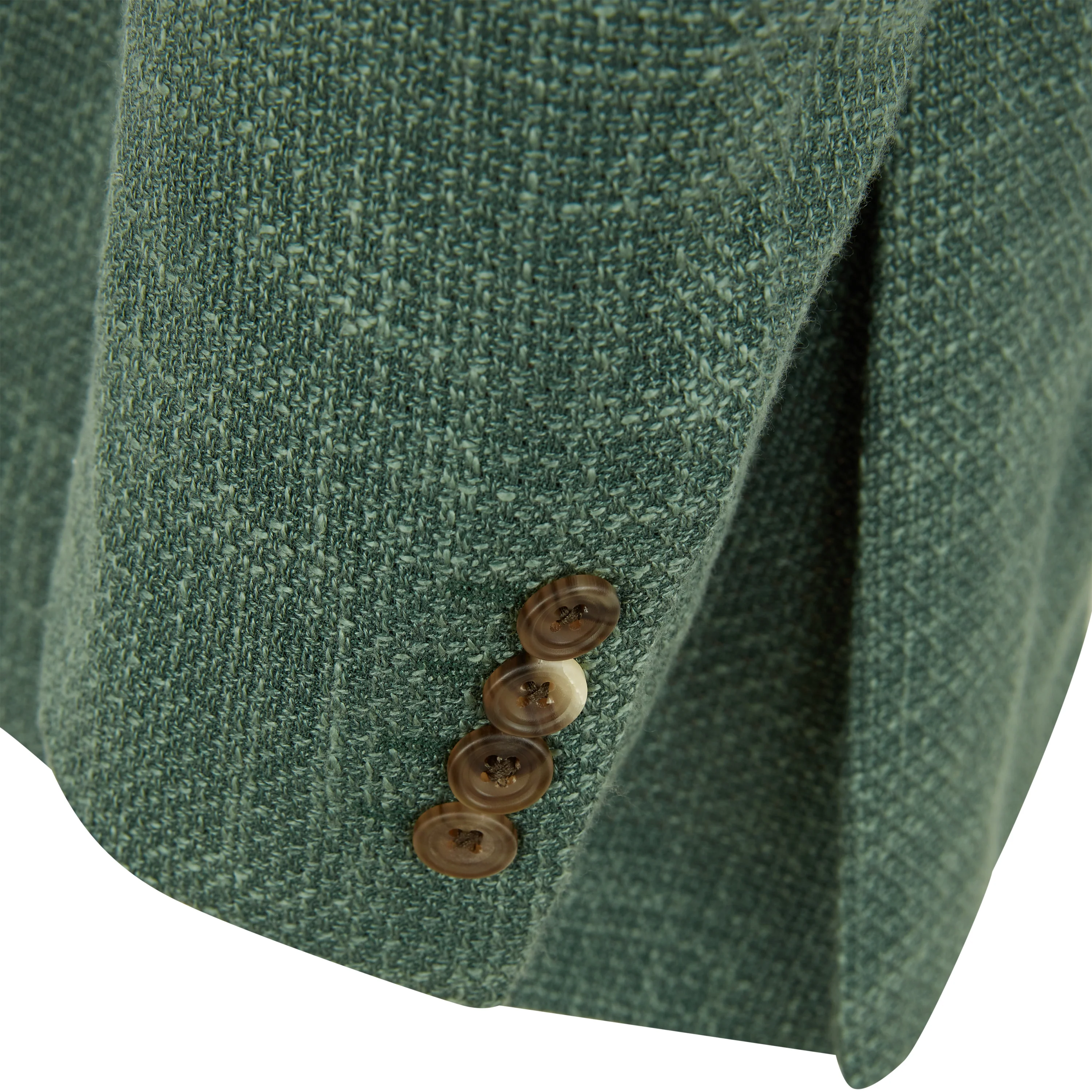 Faulkner Pale Green Hopsack Jacket - Image 4