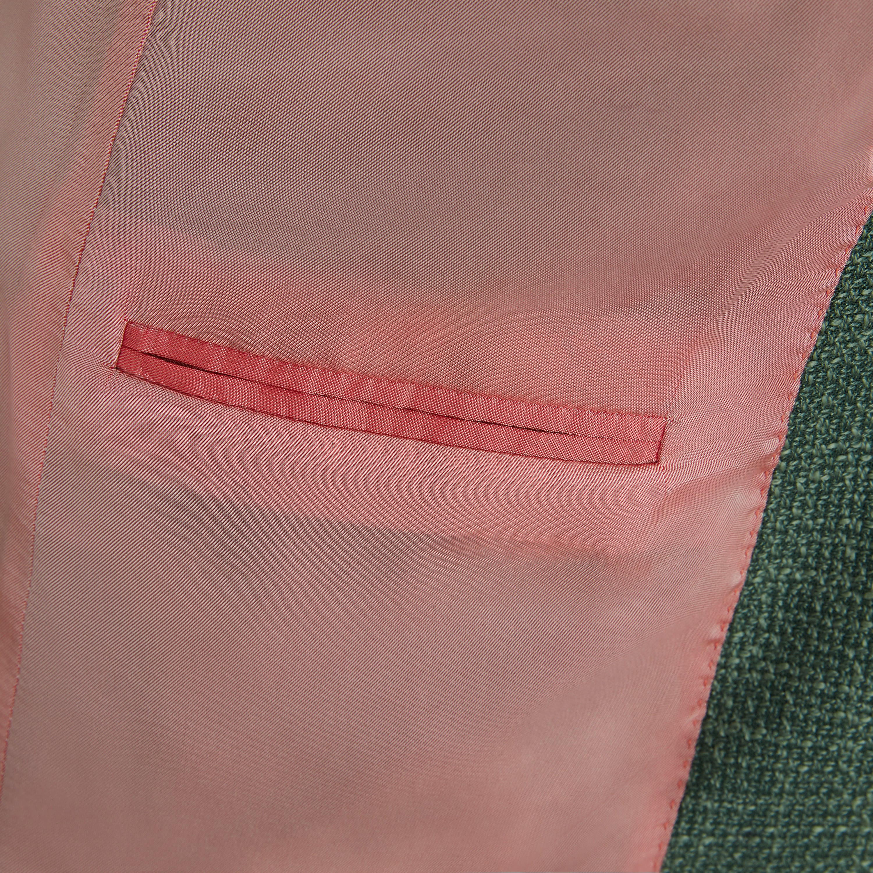 Faulkner Pale Green Hopsack Jacket - Image 5