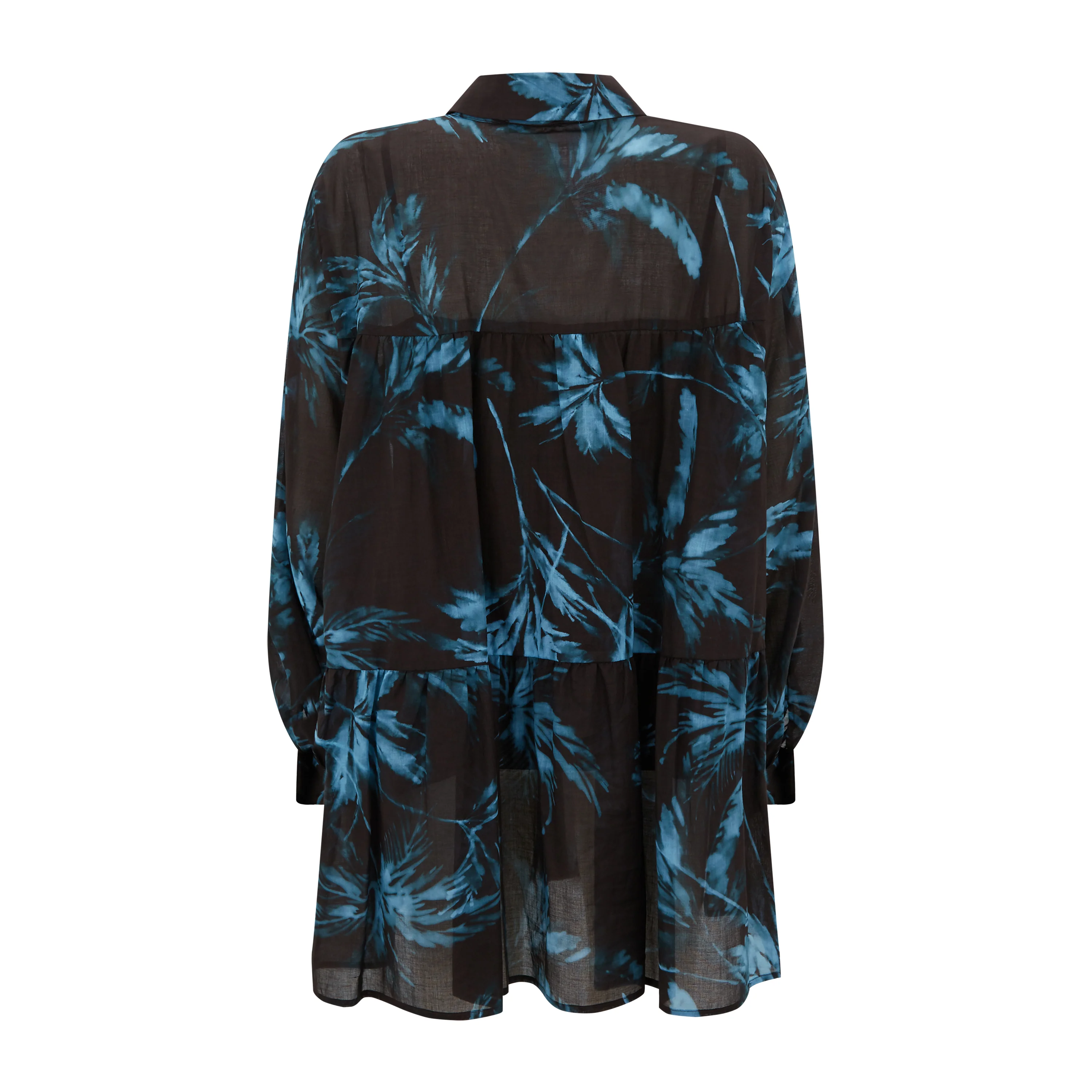 Glasgow Palm Print Cotton Shirt - Image 2