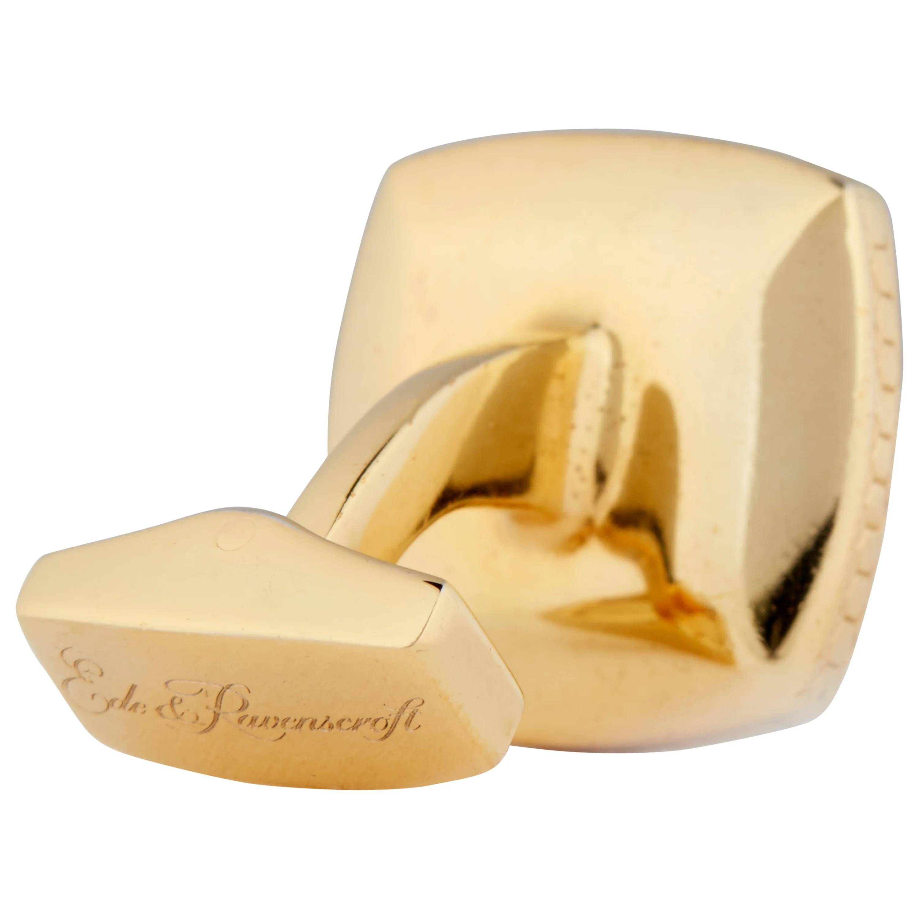 Gold and Agate Cufflinks - Image 2