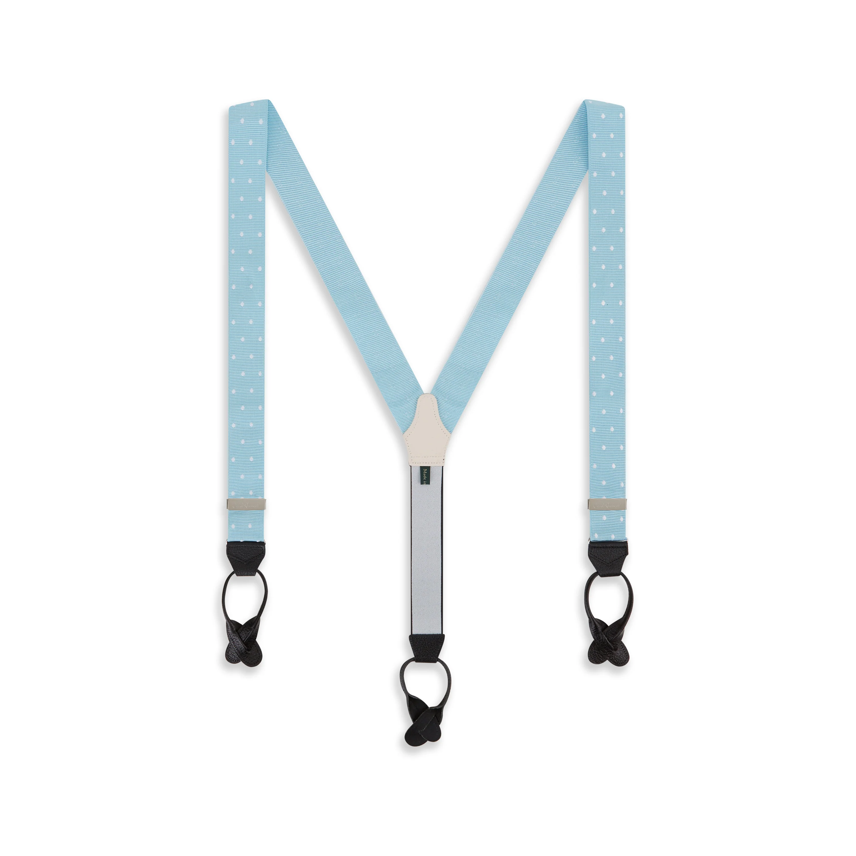 Mint and White Webbed Spot Brace - Image 2