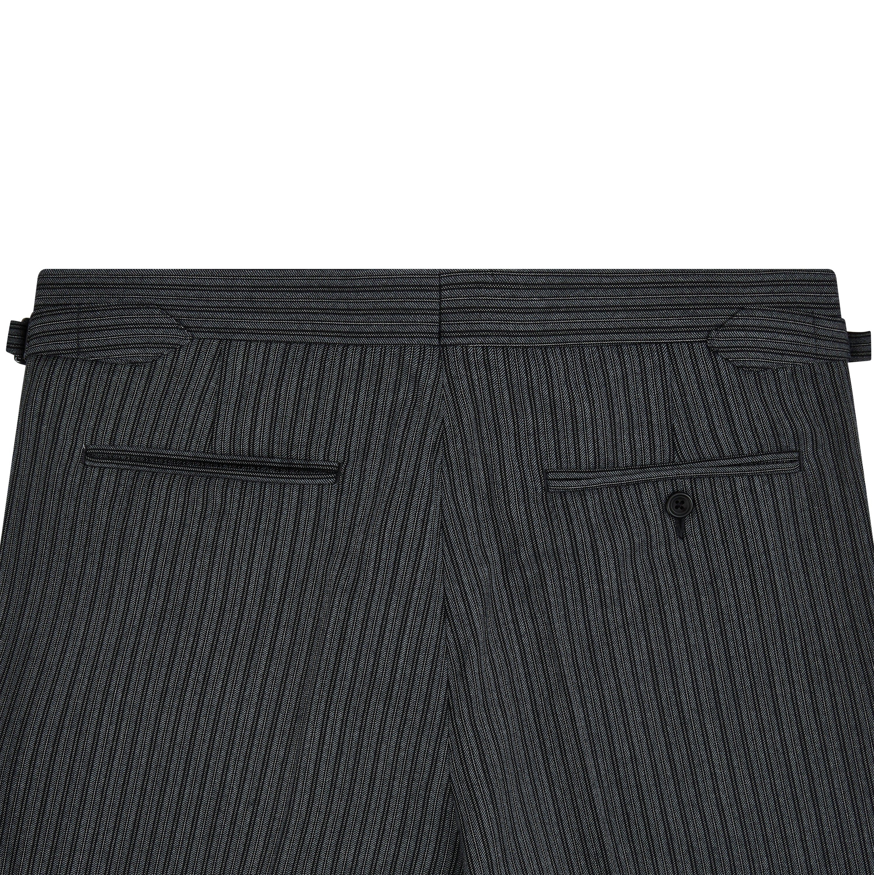 Thorne Grey Stripe Dress Trouser - Image 5