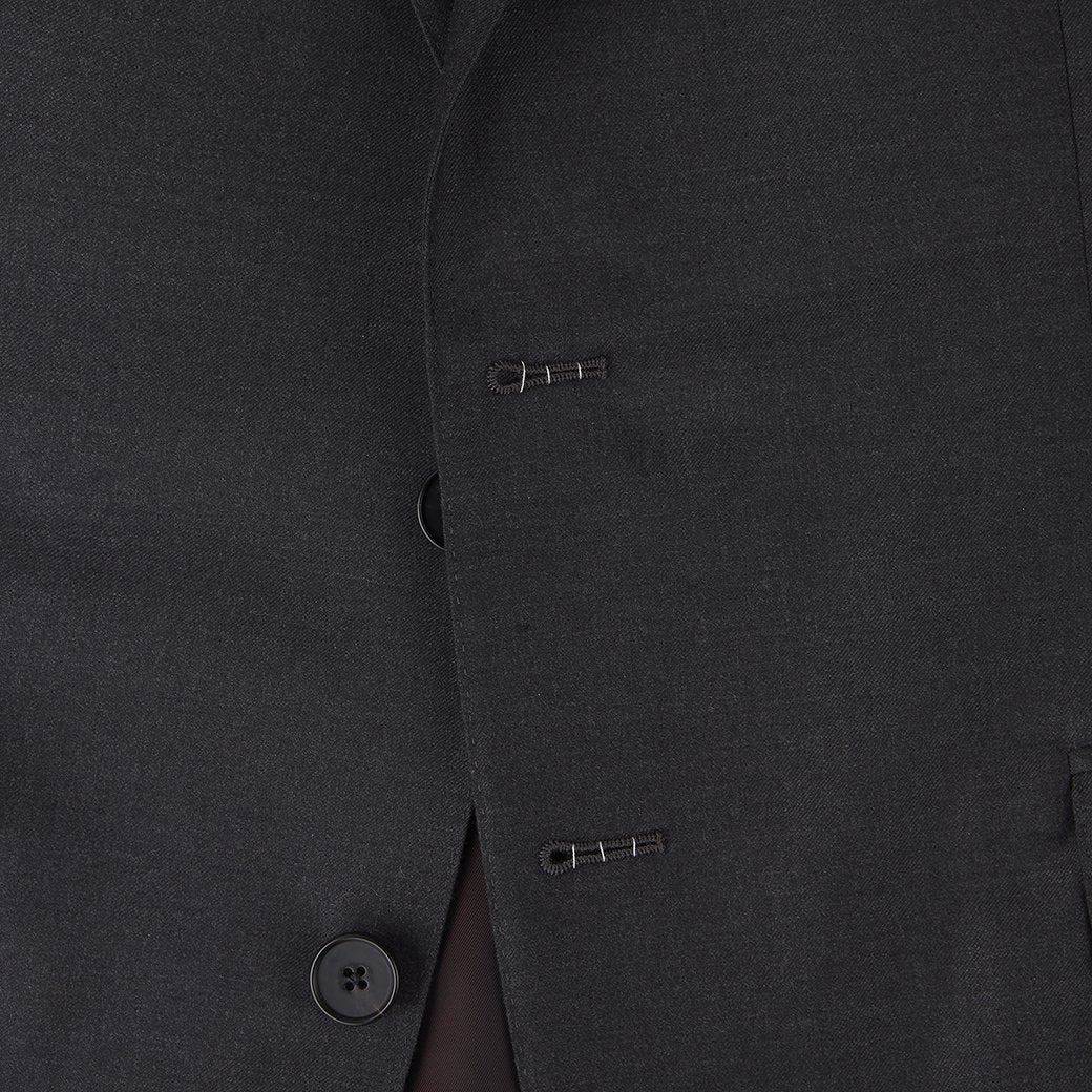 Grosvenor Charcoal Super 150s Wool Suit - Image 5