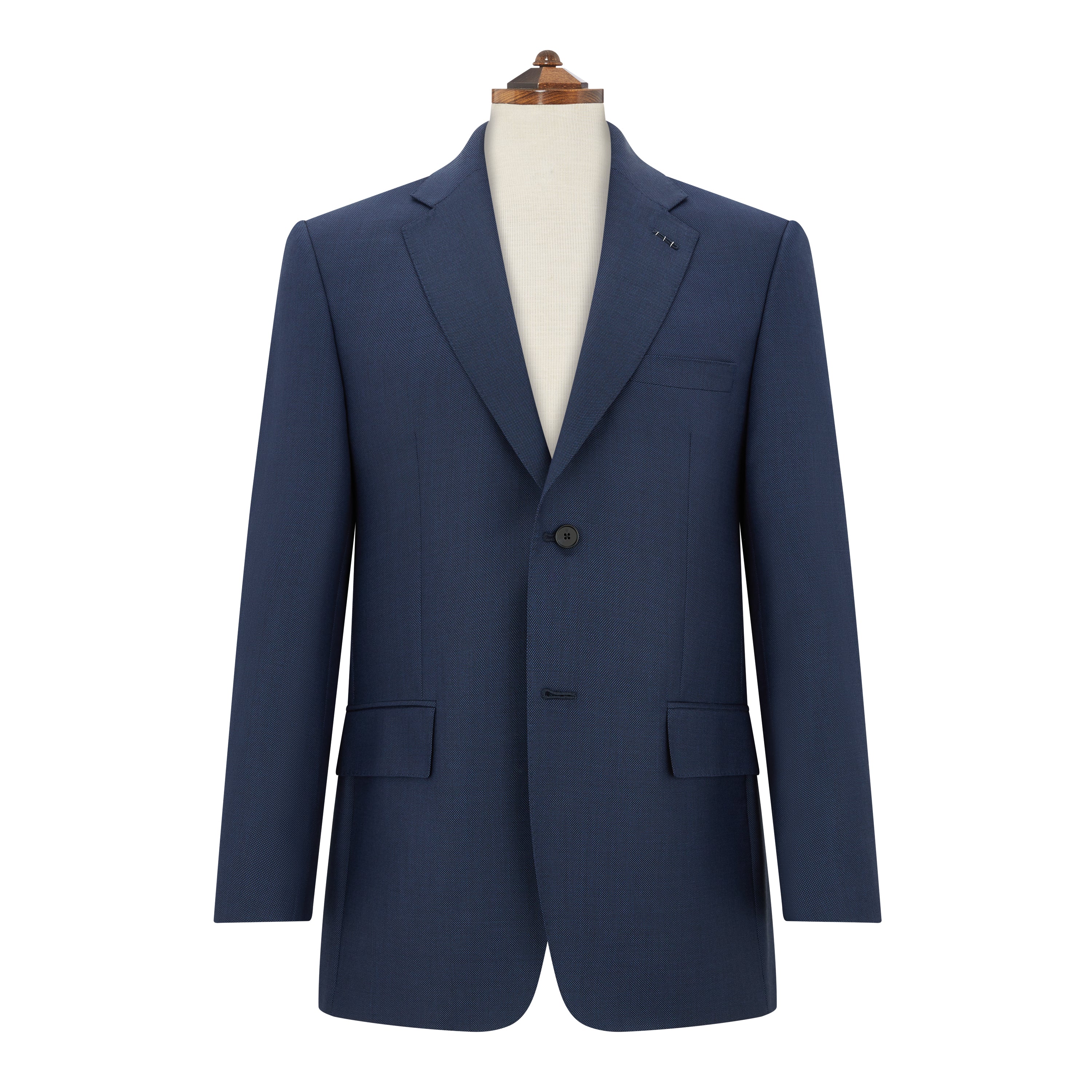 Grosvenor Light Navy Birdseye Super 150s Wool Suit