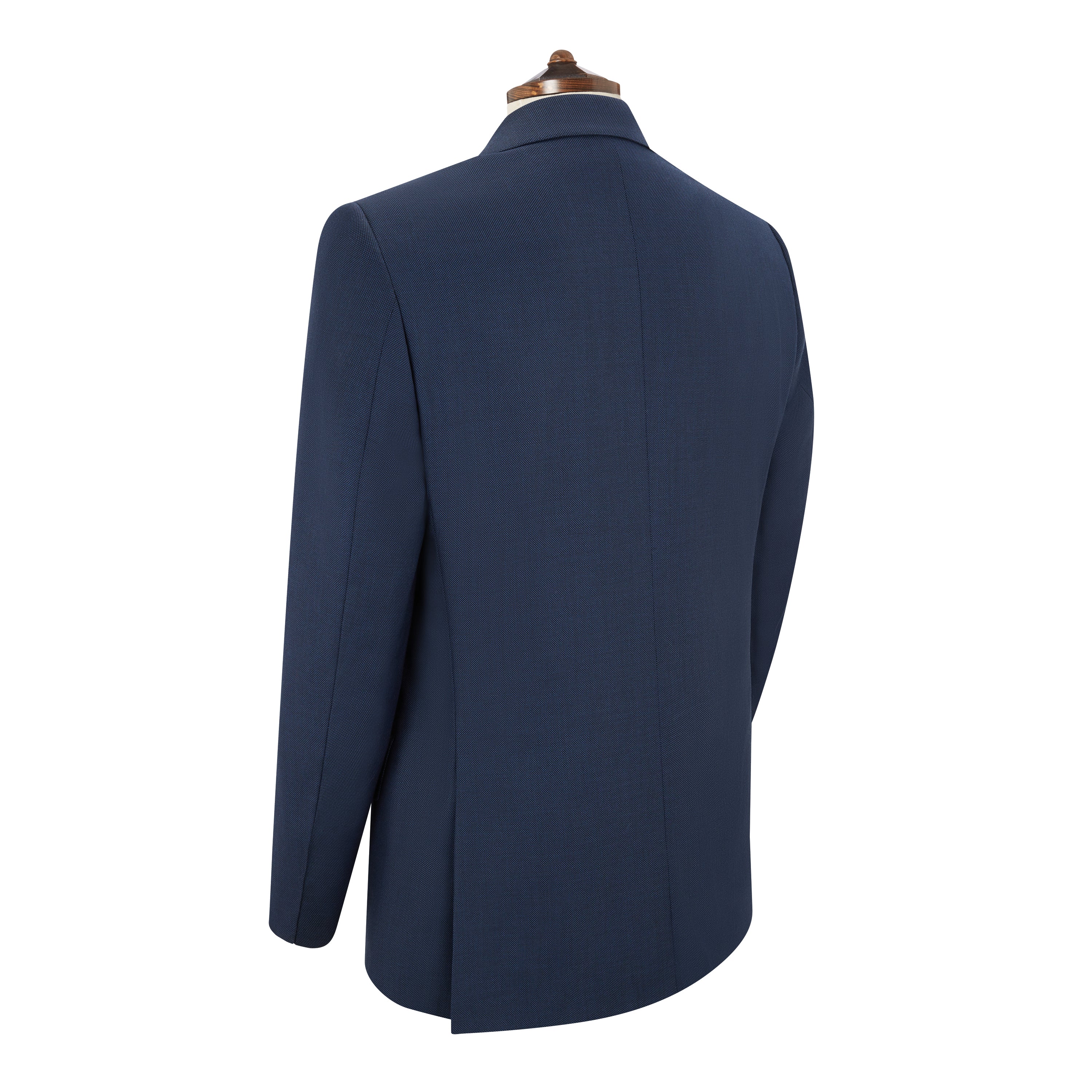 Grosvenor Light Navy Birdseye Super 150s Wool Suit - Image 2