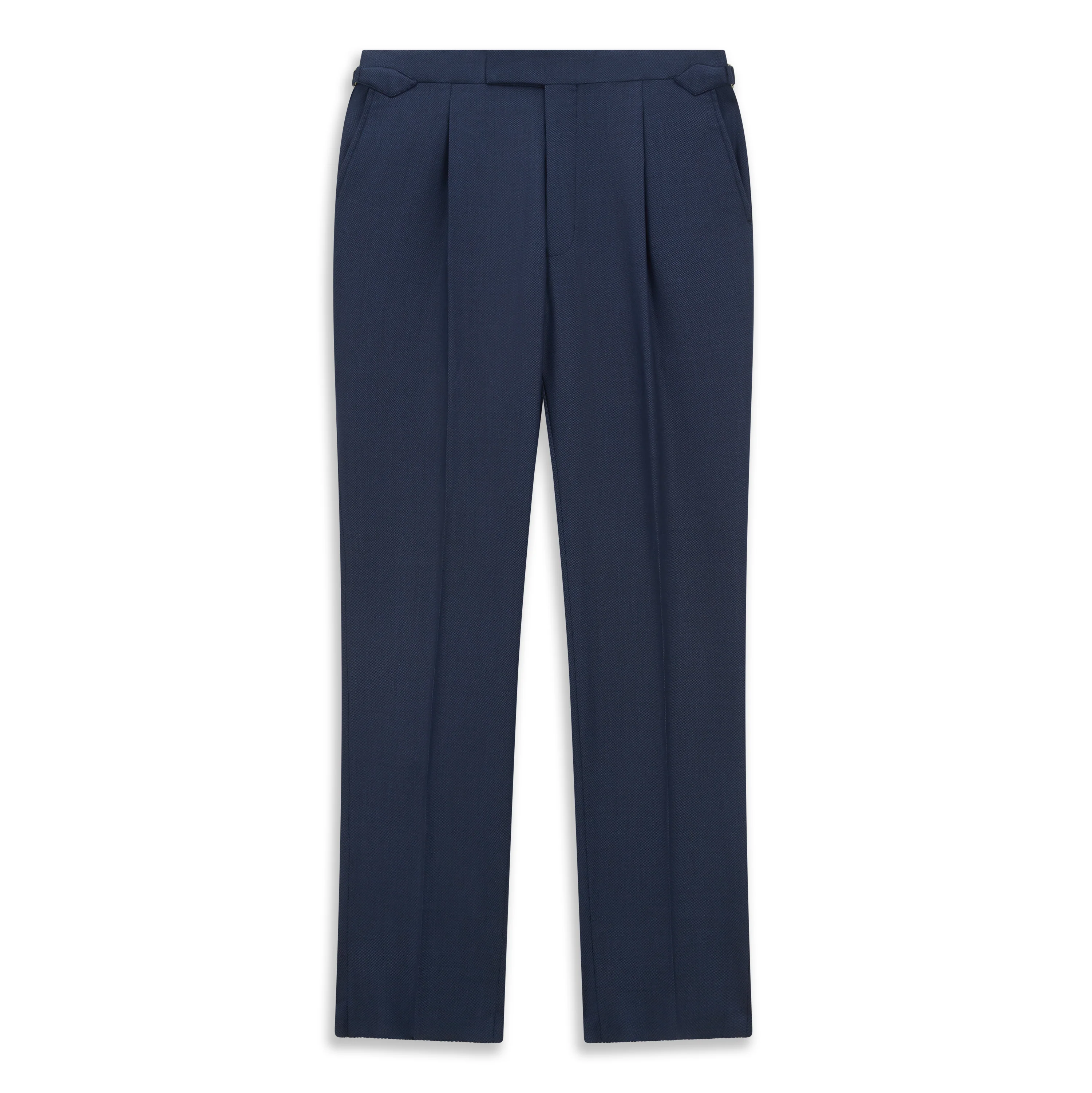 Grosvenor Light Navy Birdseye Super 150s Wool Suit - Image 7